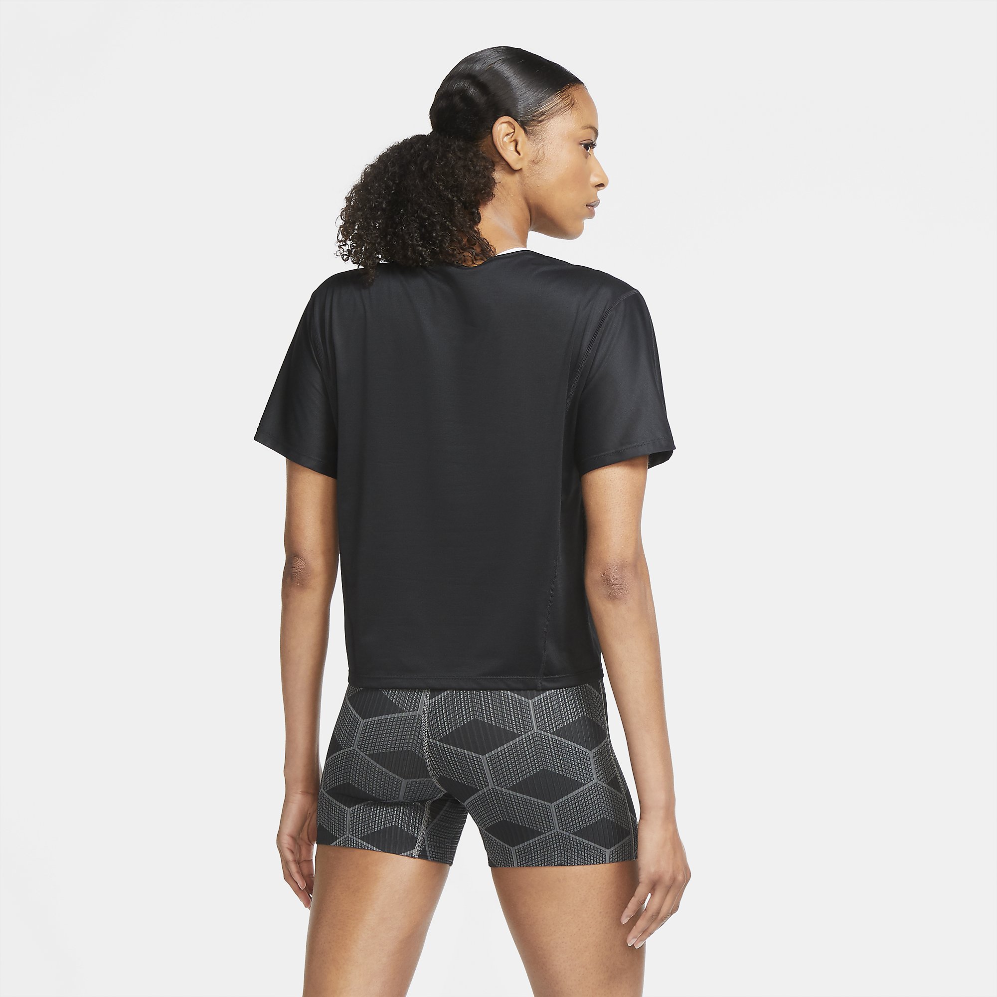 Nike Icon Clash City Sleek Running Top Kadın Tişört