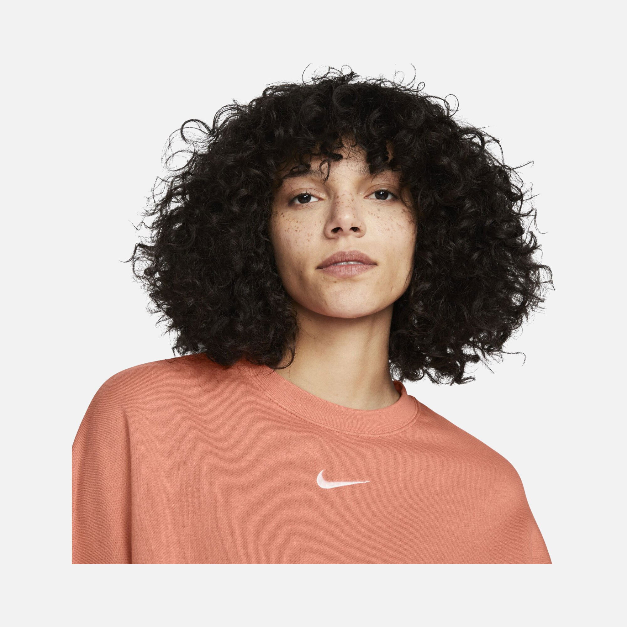 Nike Sportswear Phoenix Fleece Over-Oversized Crew-Neck Kadın Sweatshirt