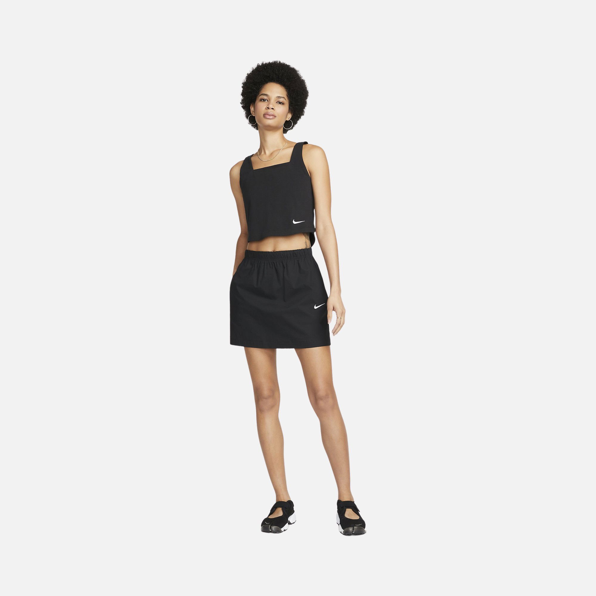 Nike Sportswear Statement Jersey Cami Cropped Kadın Atlet
