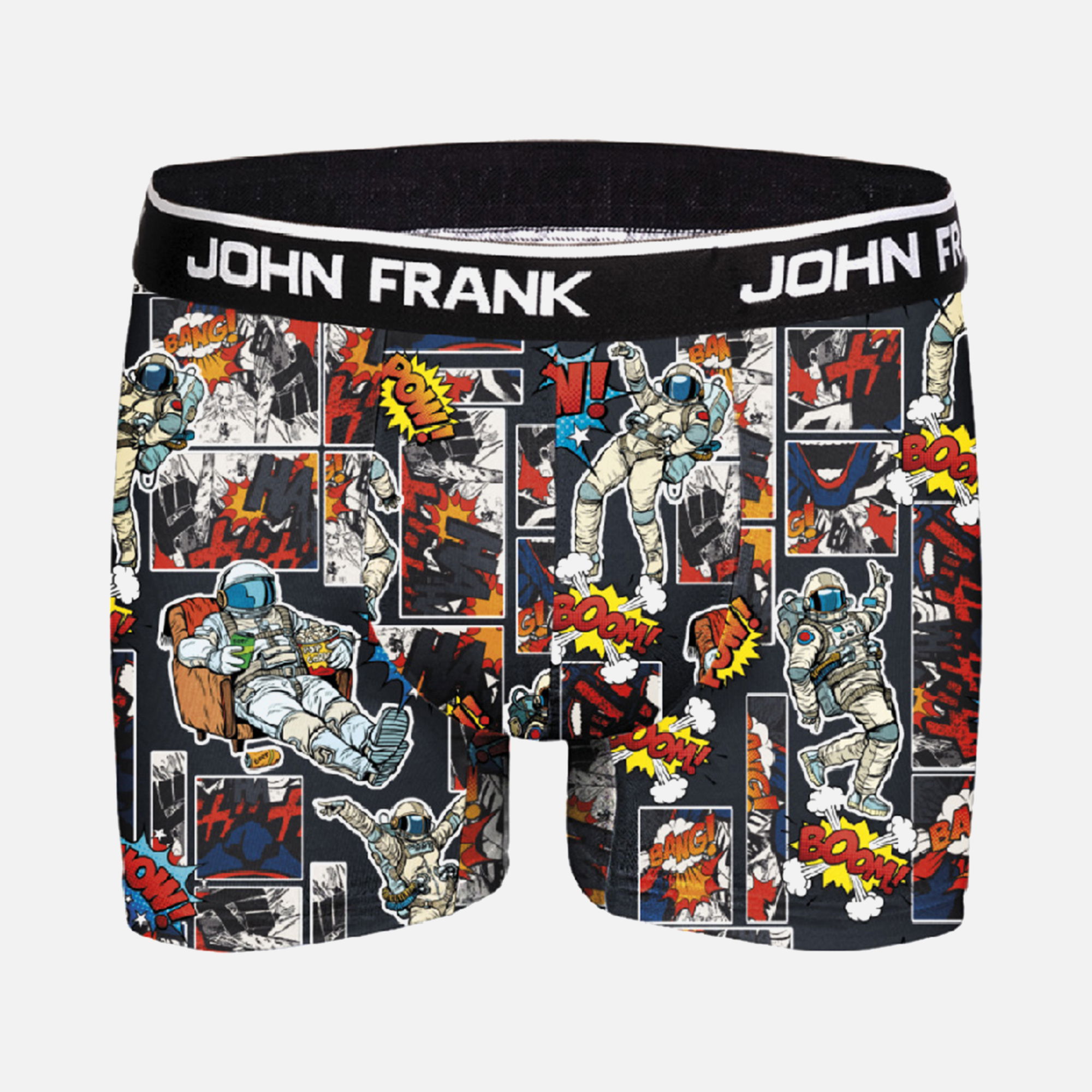 John Frank Astranout Digital Printing Erkek Boxer