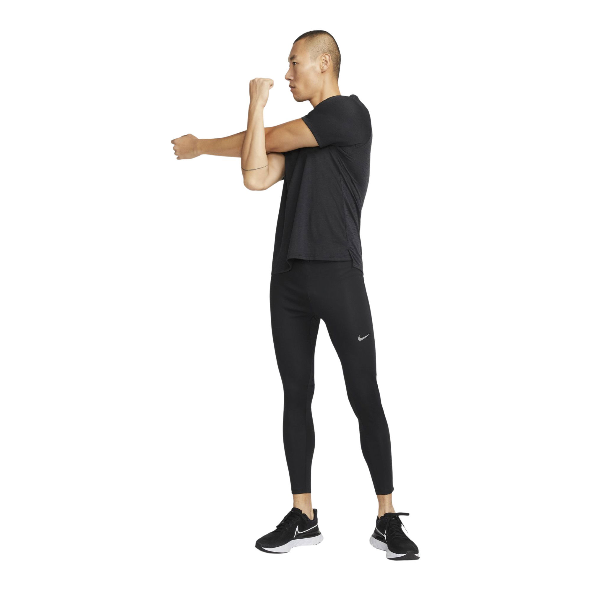 Nike Storm-Fit Phenom Elite Running Zipper-Leg Erkek Tayt