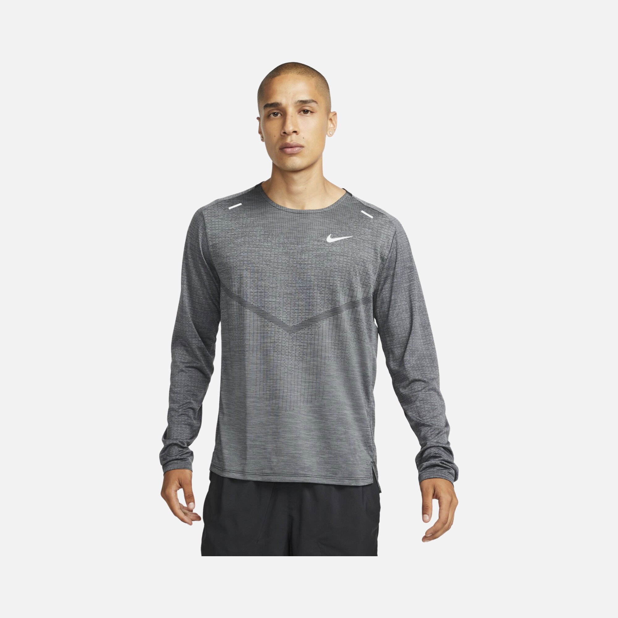 Nike Dri-Fit ADV Techknit Ultra Long-Sleeve Running Erkek Tişört