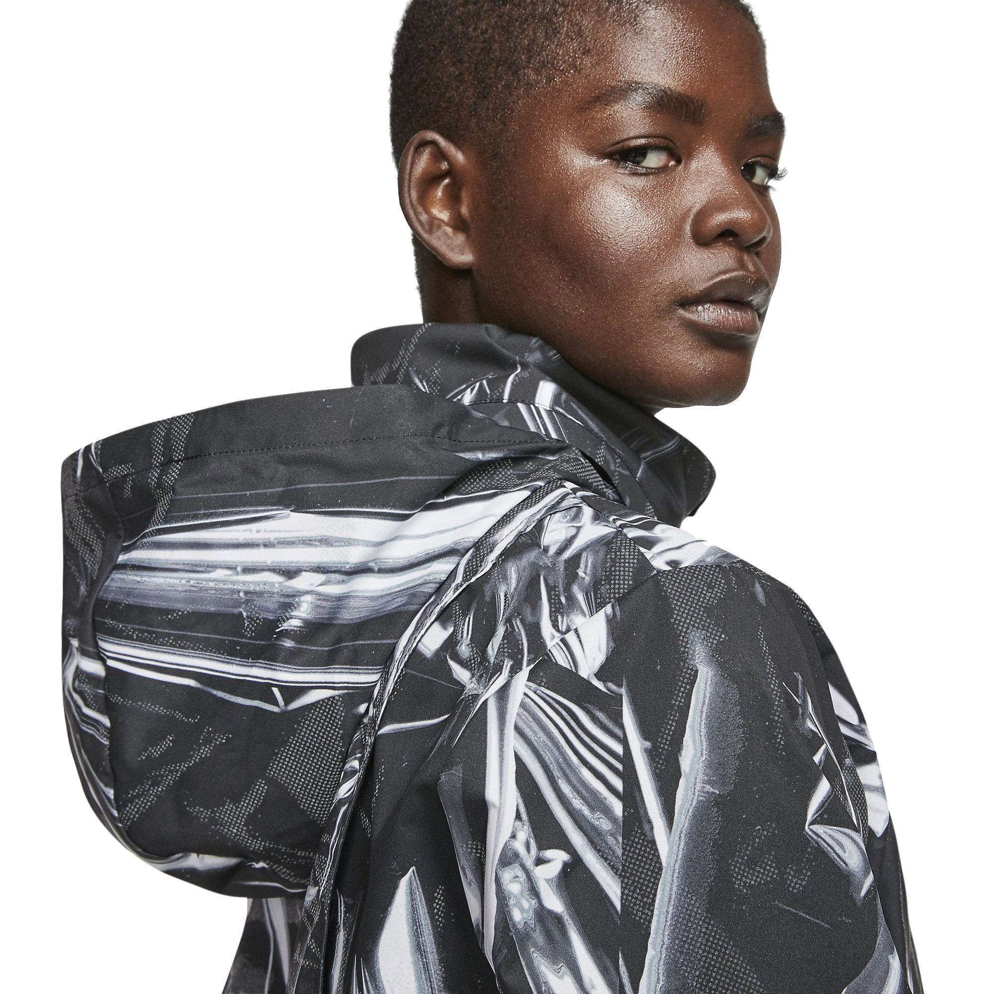 Nike Shield Full Zip Running Hoodie Kadın Ceket