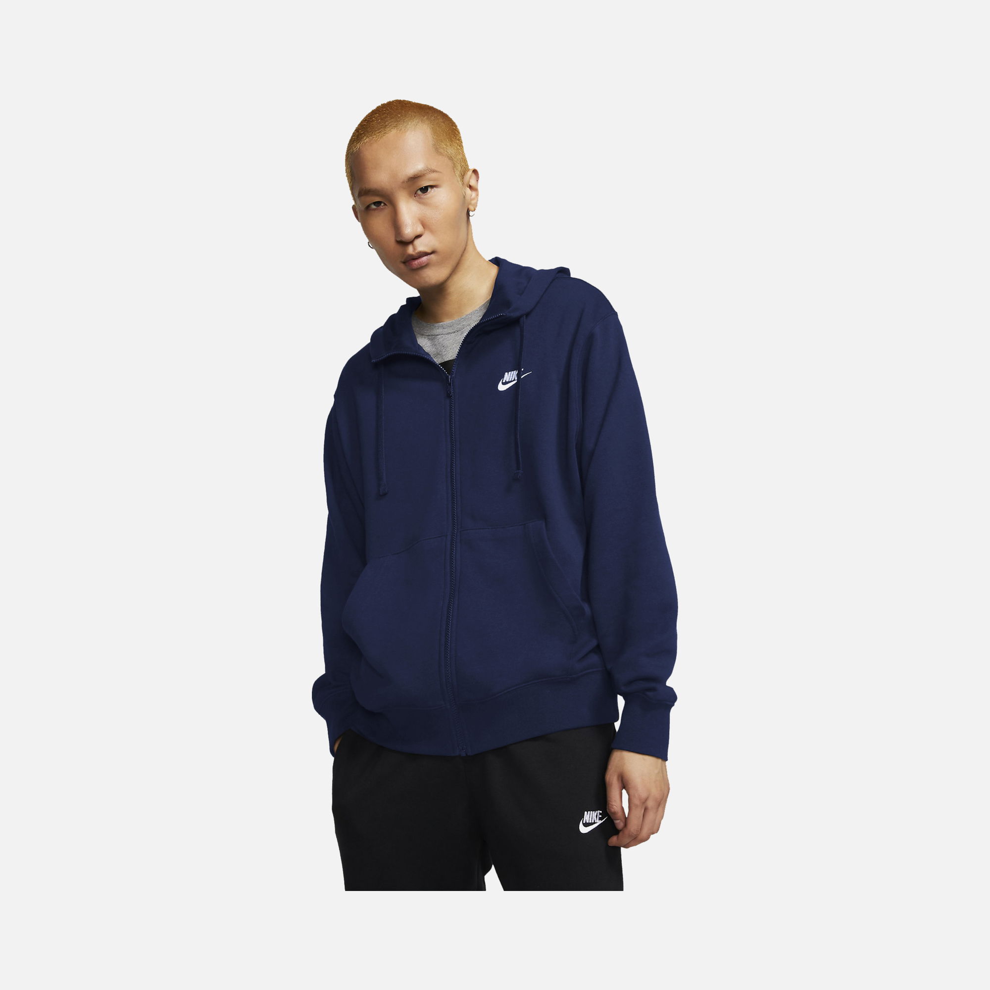 Nike Sportswear Club Full Zip Hoodie Erkek Sweatshirt