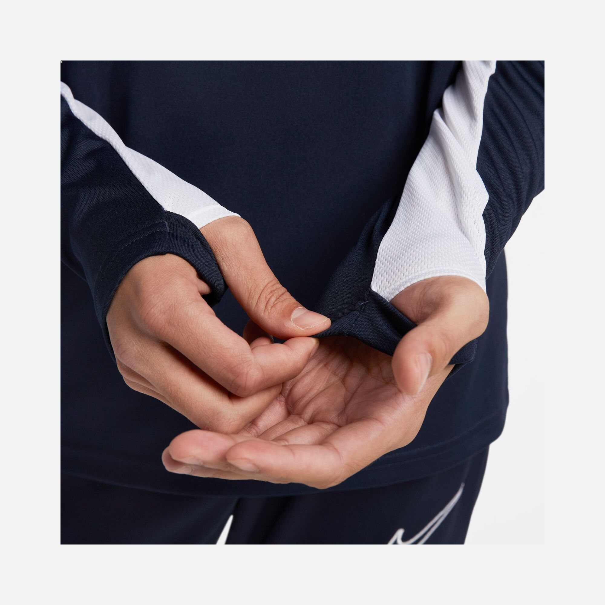 Nike Dri-Fit Academy 23 Soccer Drill 1/2-Zip Long-Sleeve Erkek Tişört