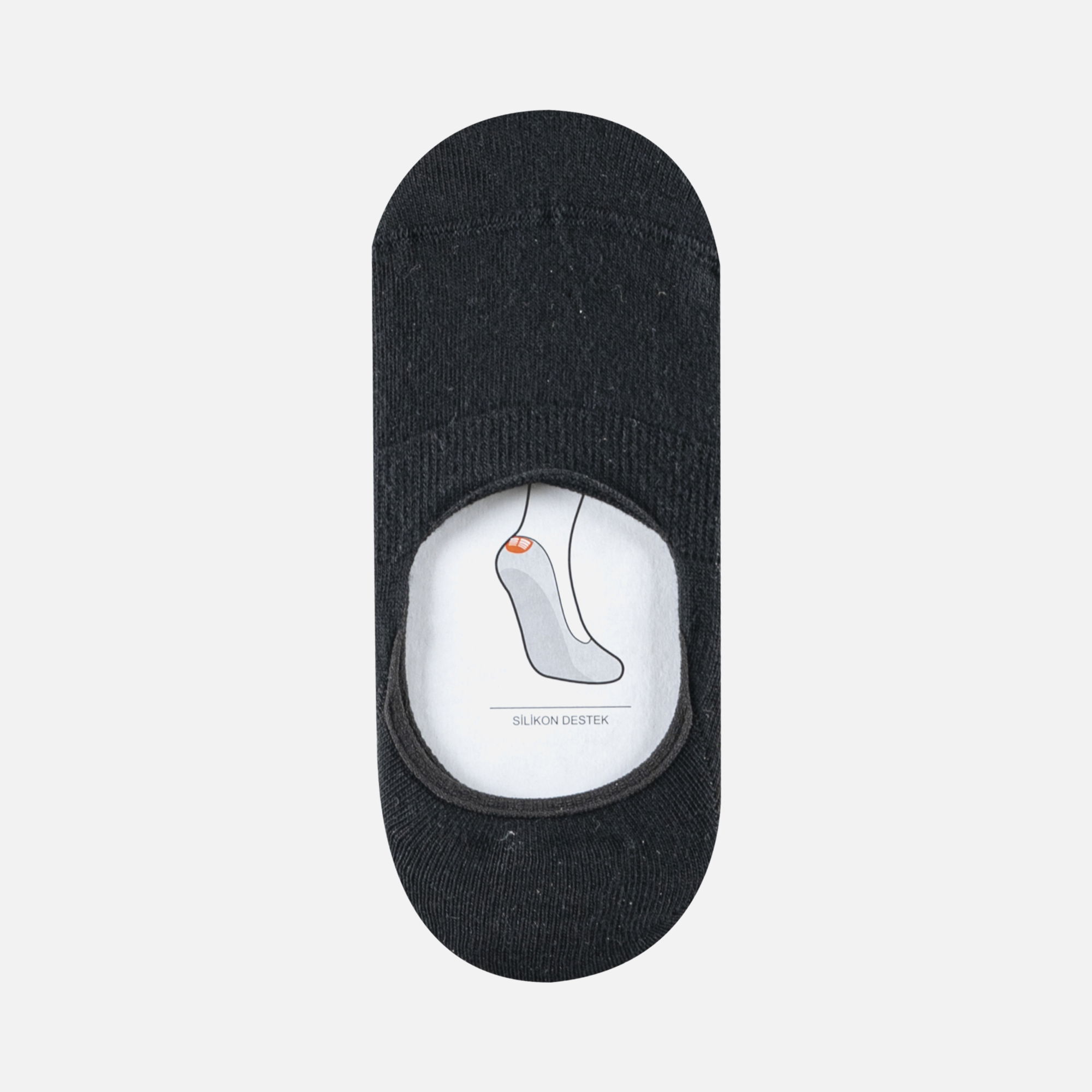 Barçın Basics Sportswear Slikonlu Unisex Babet Çorap