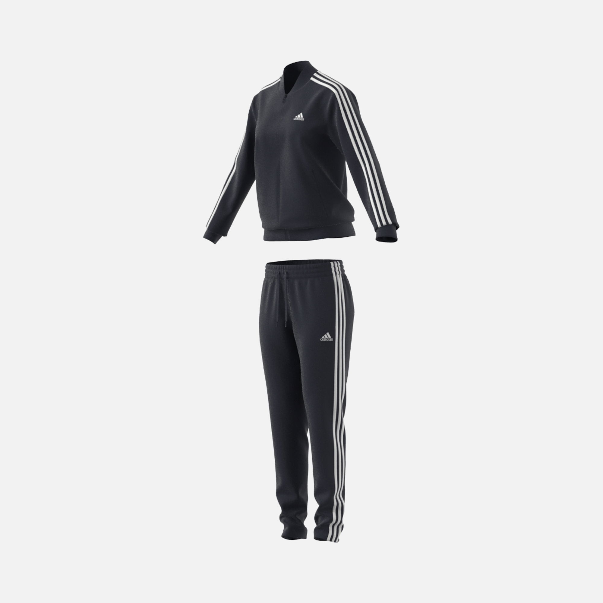 adidas Sportswear Essentials 3-Stripes Full-Zip Kadın Eşofman Takımı