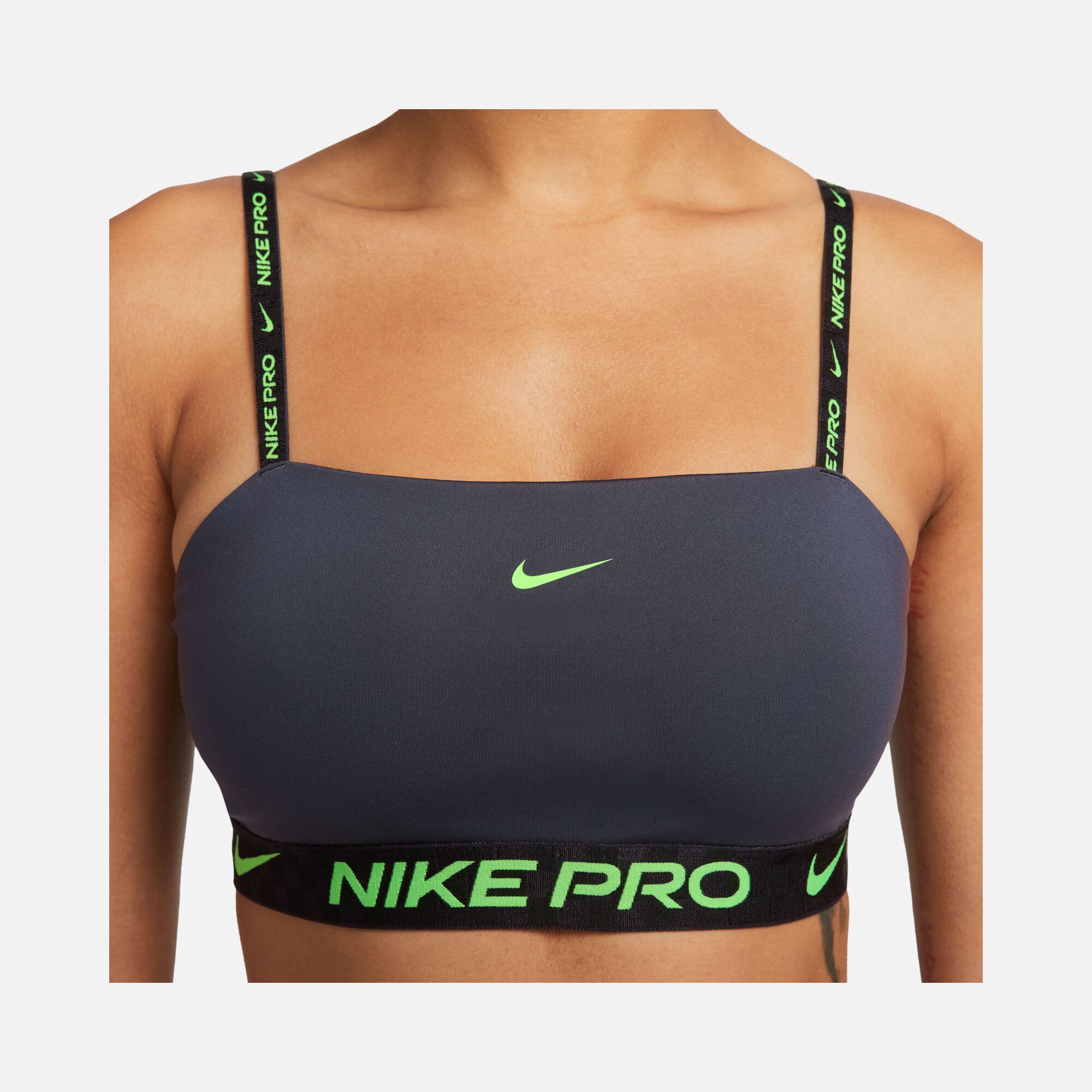 Nike Pro Dri-Fit Indy Light-Support Padded Bandeau Kadın Bra