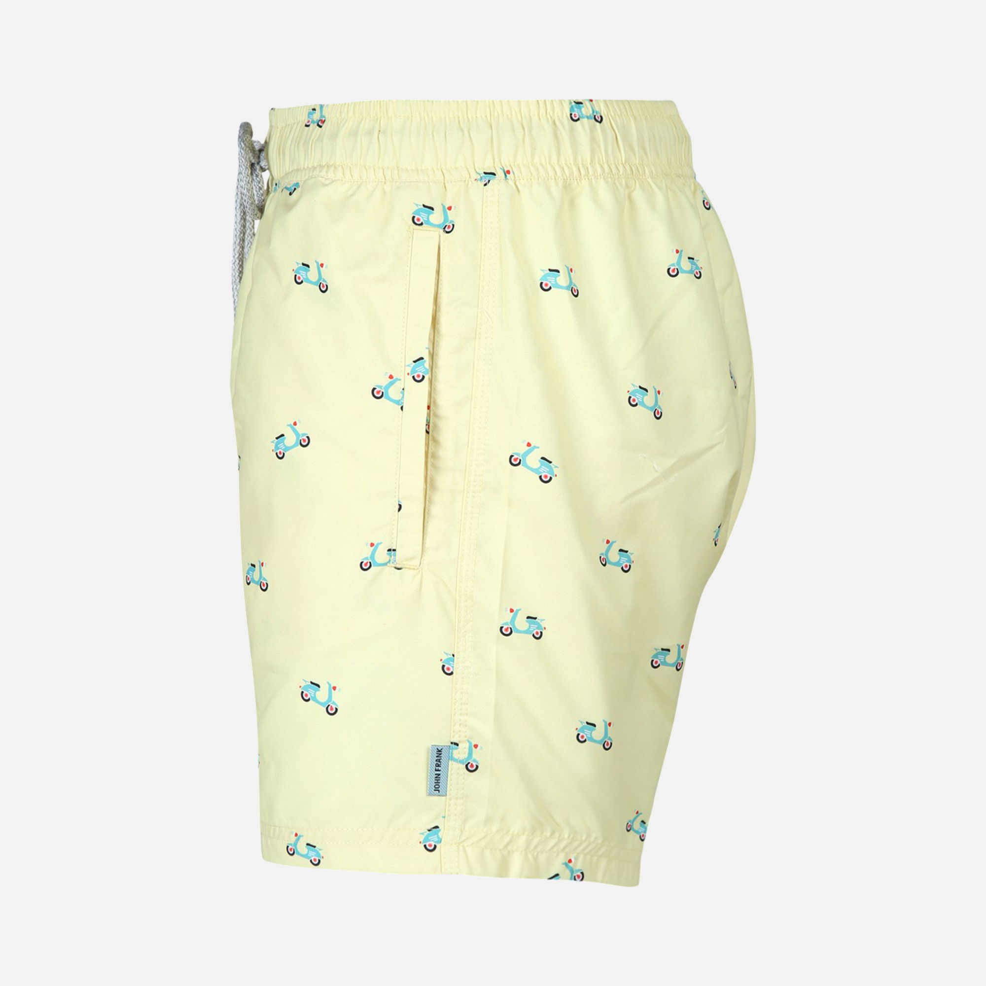 John Frank All Over Yespa Printing Erkek Şort Mayo