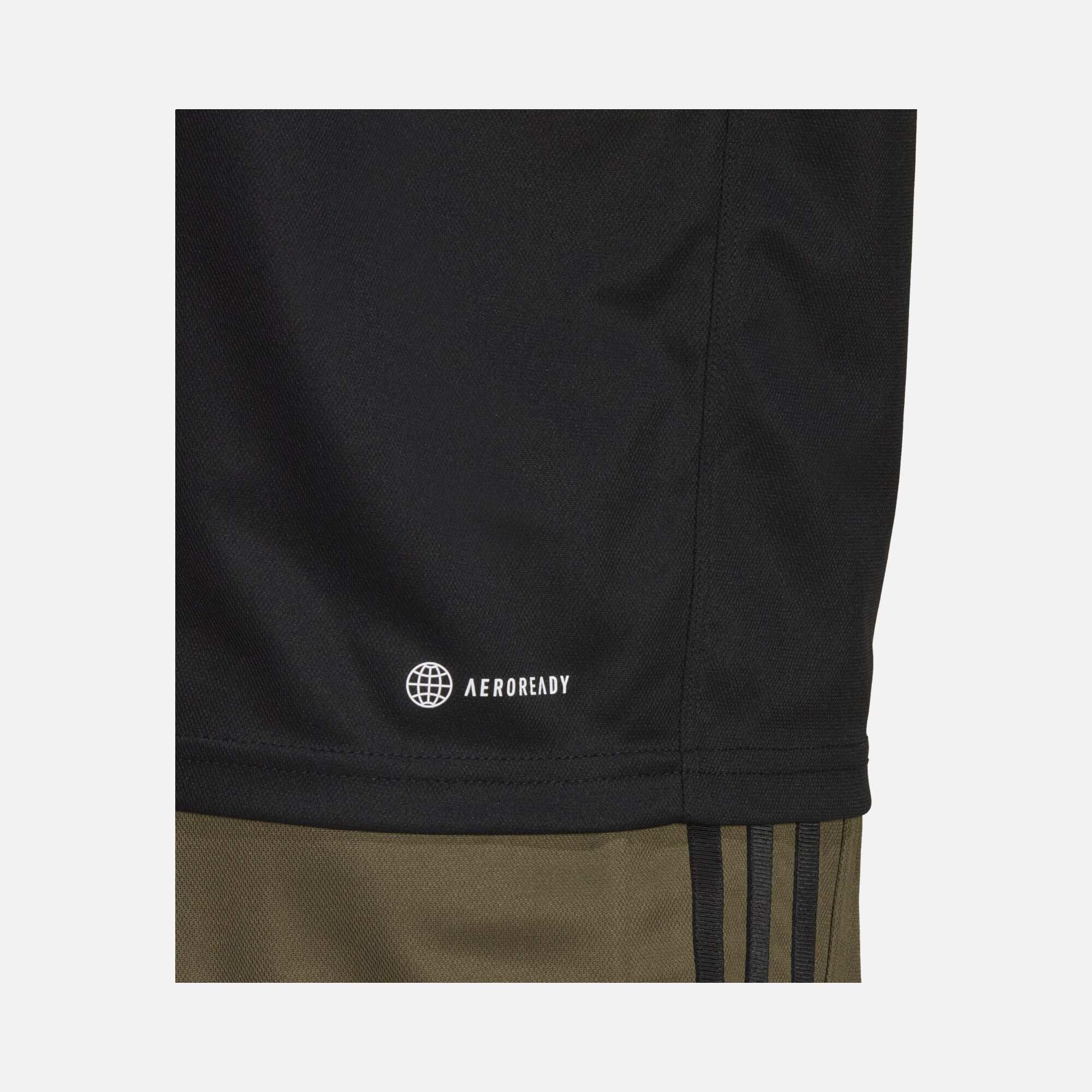 adidas Train Essentials Piqué 3-Stripes Training Polo Short-Sleeve Erkek Tişört