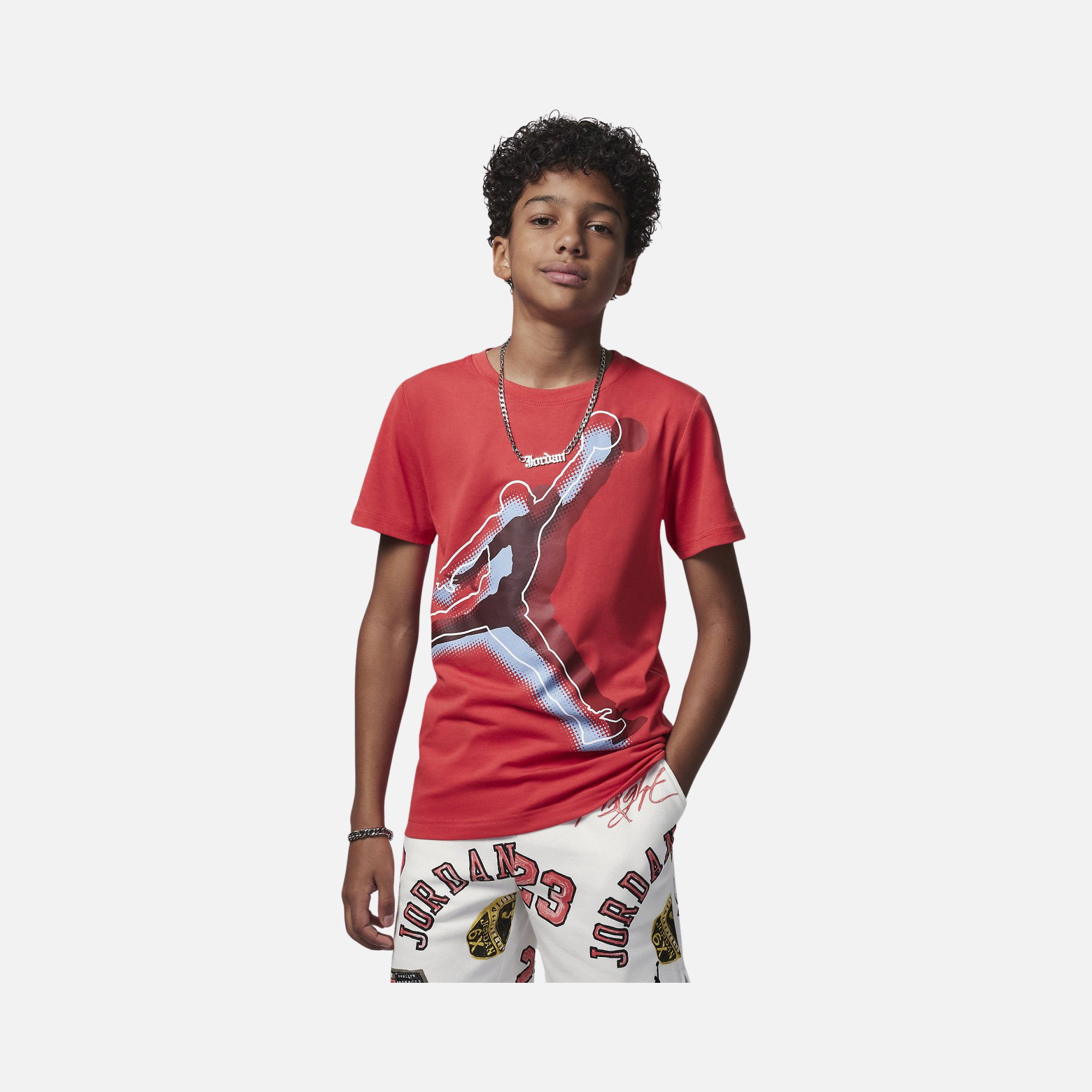 Nike Jordan Jumpman Hbr Haze Out Short-Sleeve (Boys') Çocuk Tişört