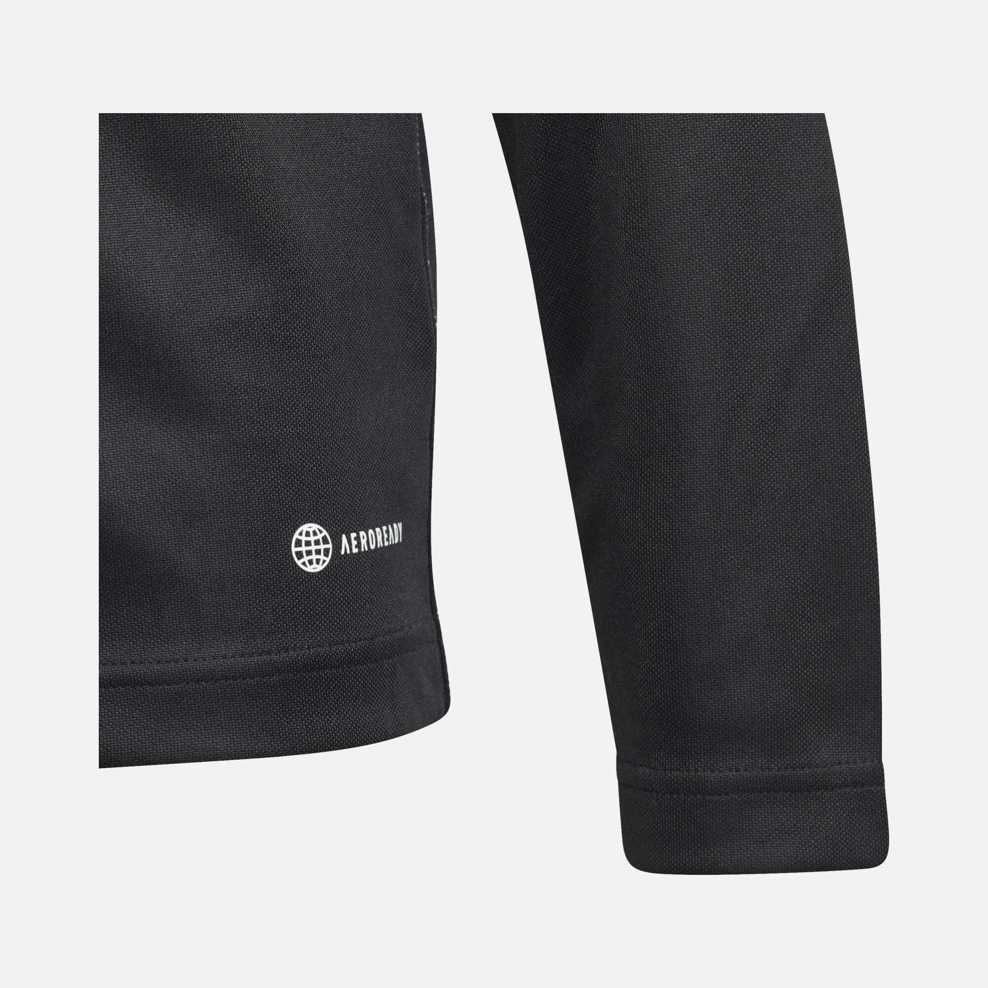 adidas AEROREADY Tiro 23 3-Stripes 1/2 Zip Training Long-Sleeve Çocuk Tişört