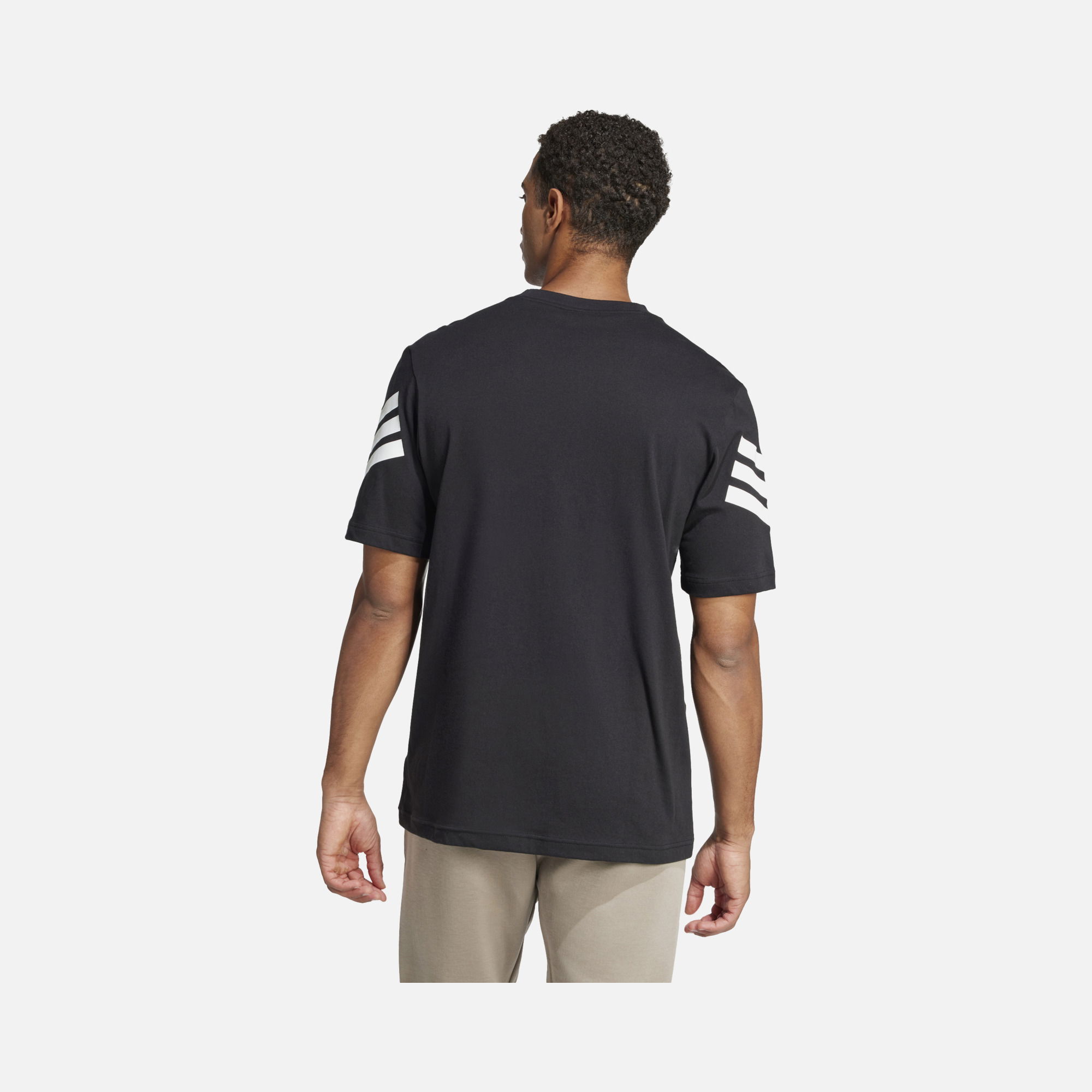 adidas Sportswear Future Icons Angled 3-Stripes Short-Sleeve Erkek Tişört