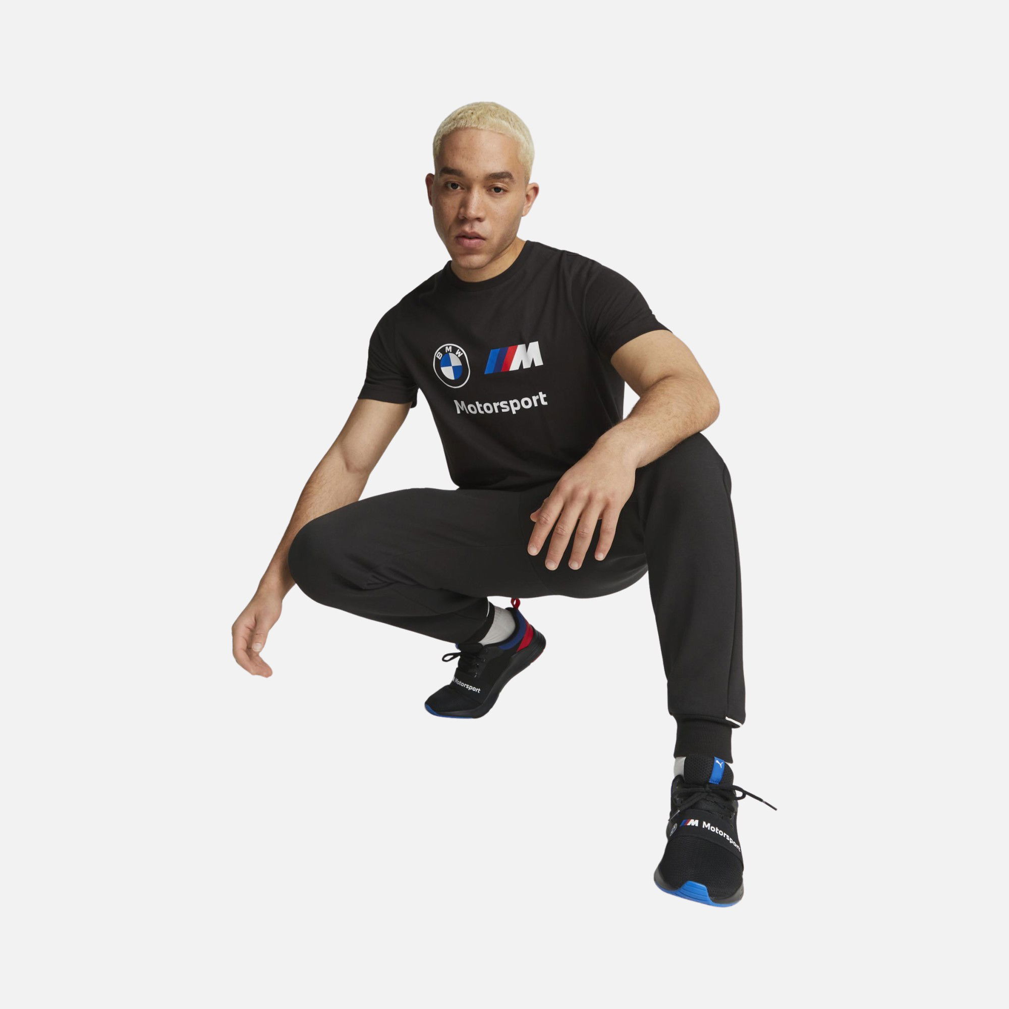 Puma Sportswear BMW M Motorsport Logo Short-Sleeve Erkek Tişört