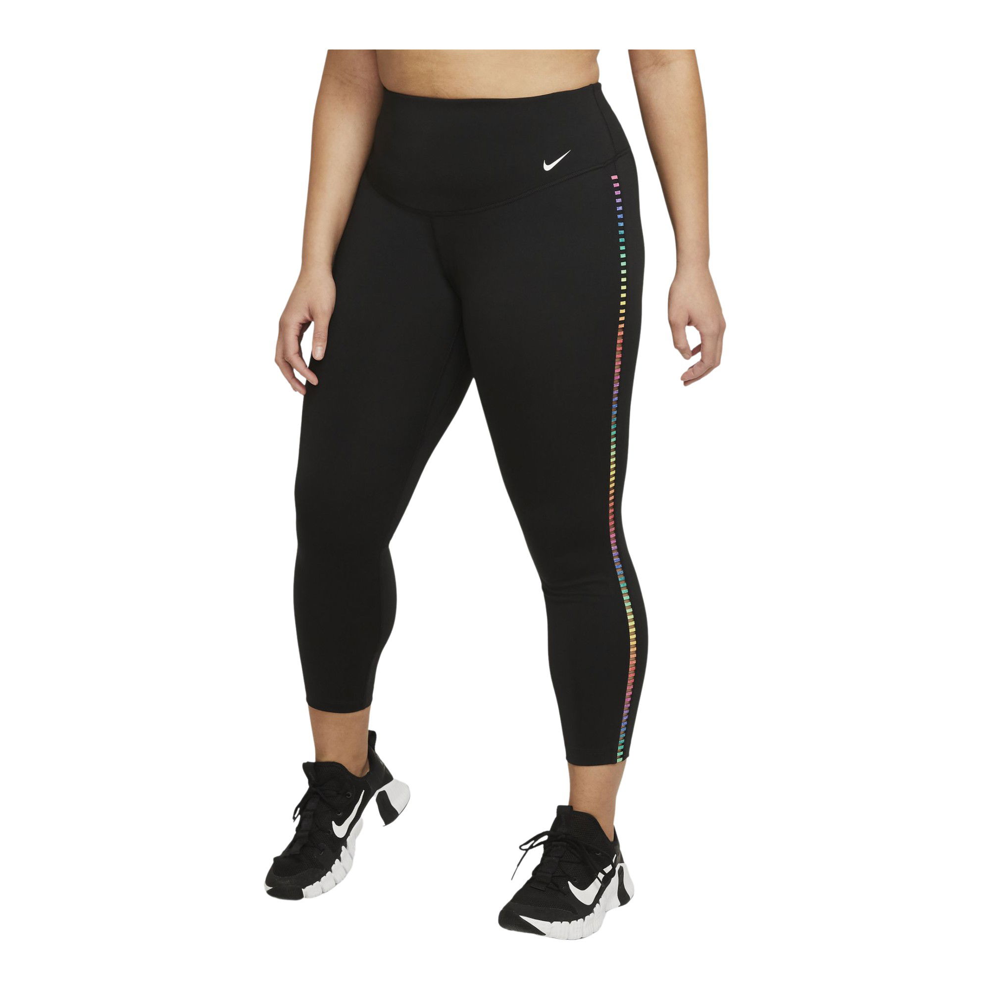 Nike One Rainbow Ladder Mid-Rise 7/8 Leggings Kadın Tayt