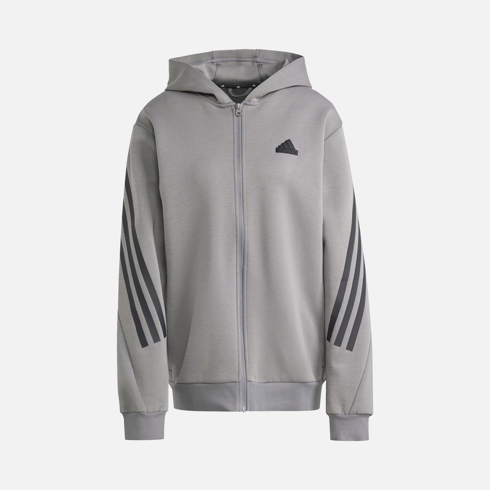 adidas Future Icons 3-Stripes Full-Zip Hoodie Erkek Sweatshirt