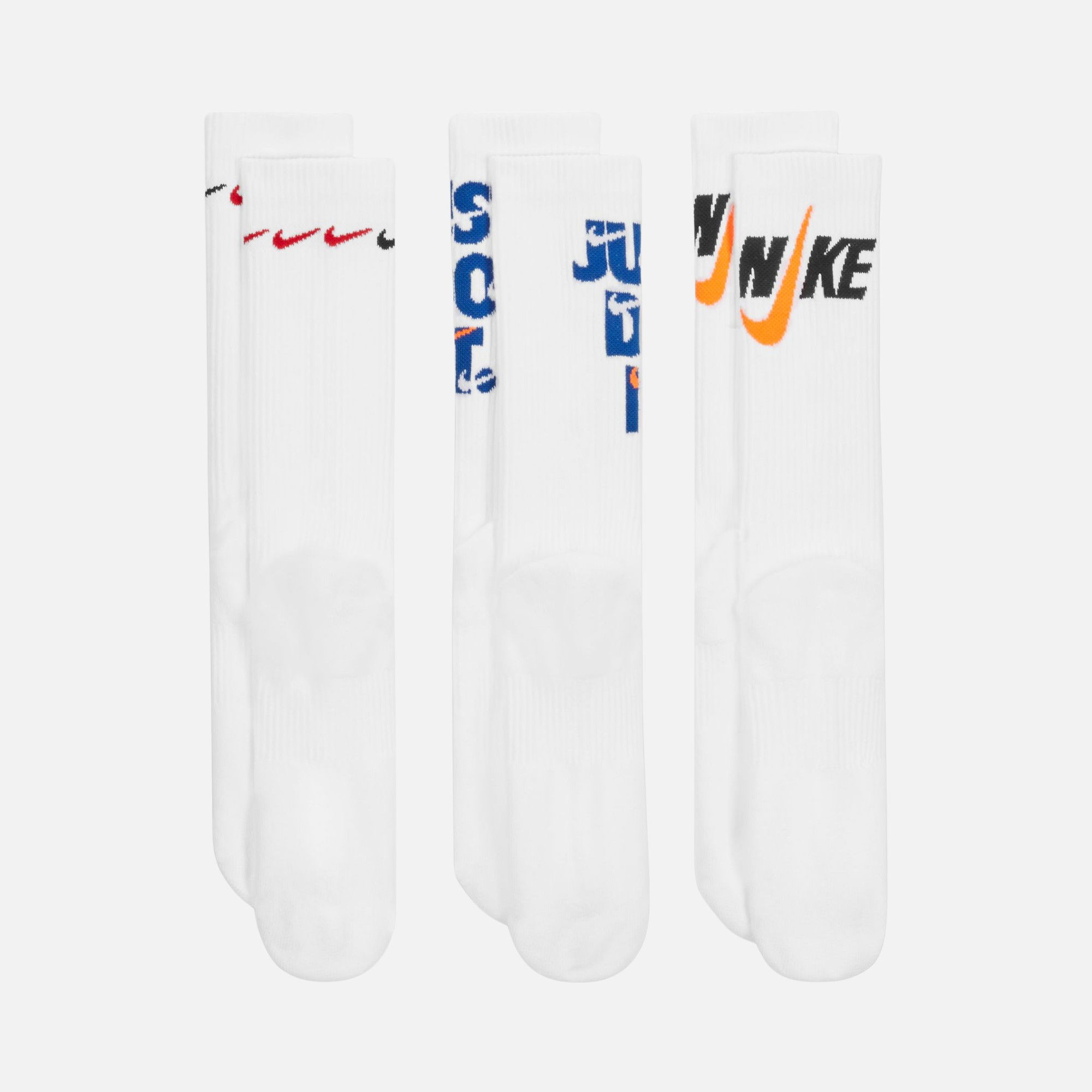 Nike Everyday Plus Cushioned Athletic Training (3 Pairs) Unisex Çorap