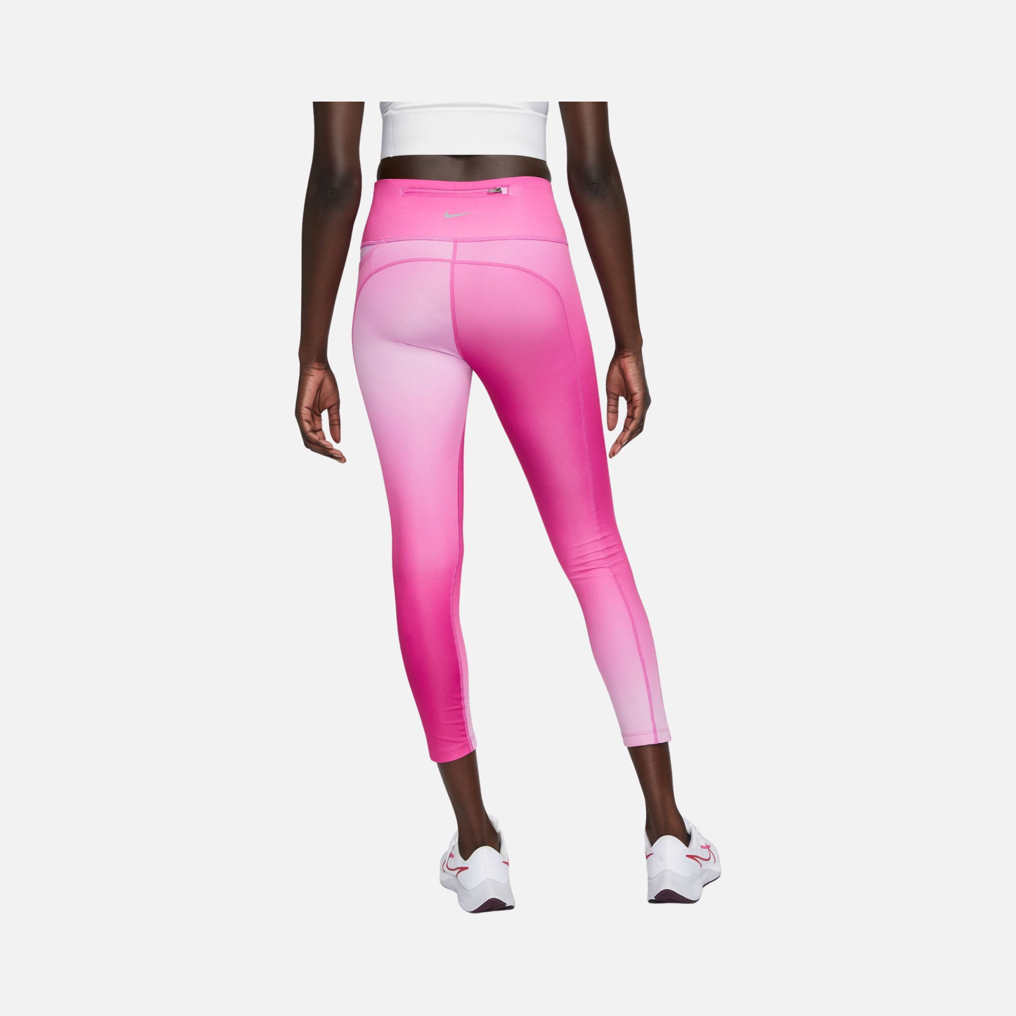Nike Dri-Fit Fast Mid-Rise 7/8 Gradient-Dye Running Kadın Tayt