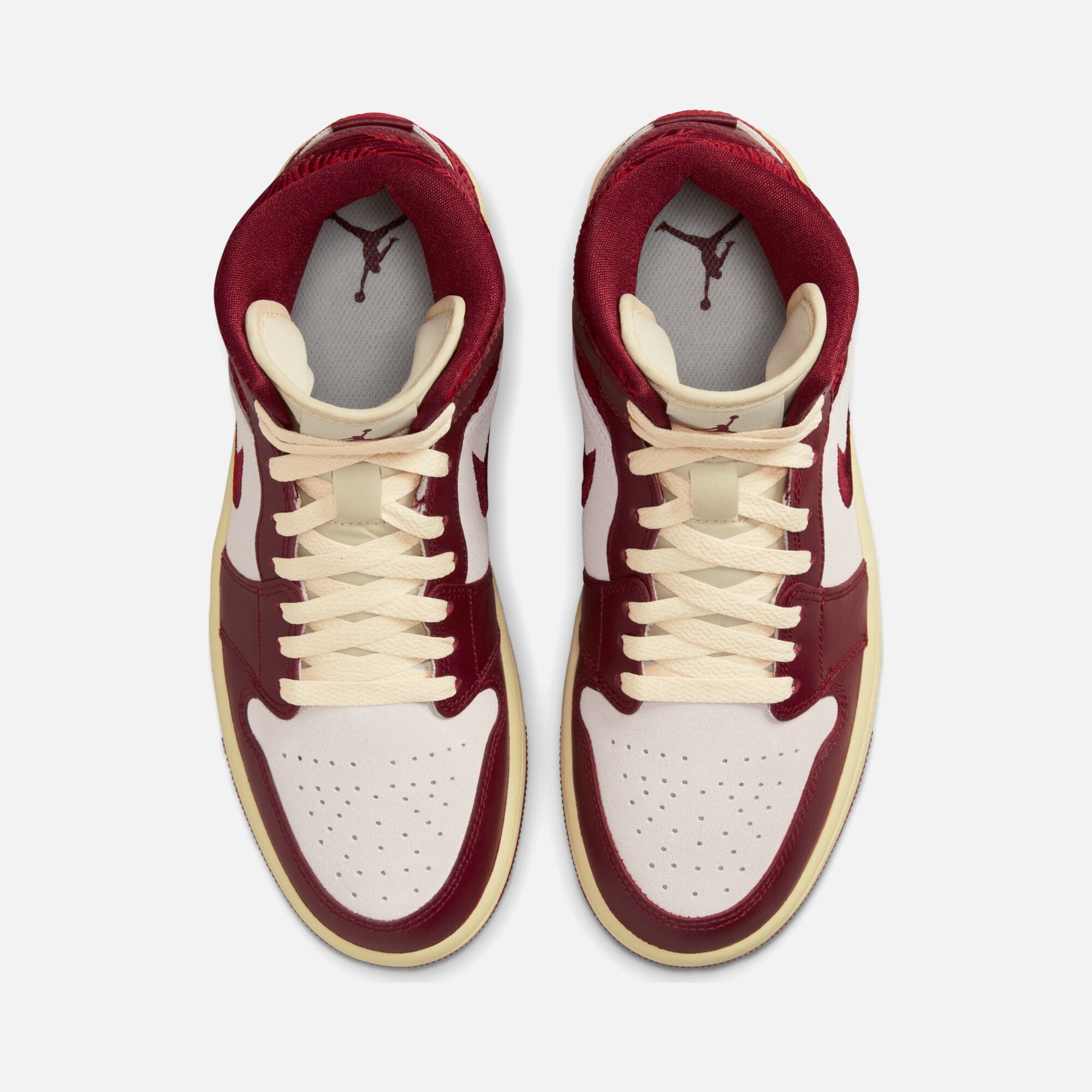 Nike Air Jordan 1 Mid SE "Tiki Leaf" Kadın Spor Ayakkabı