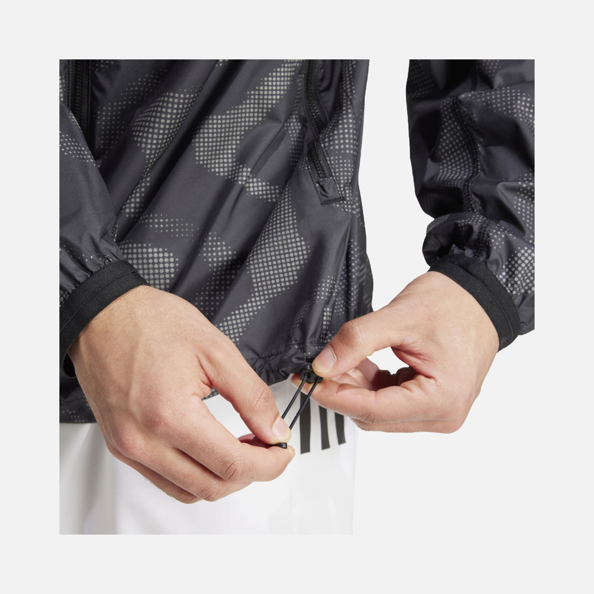 adidas Ultimate Premium WIND.RDY Running Full-Zip Hoodie Erkek Ceket