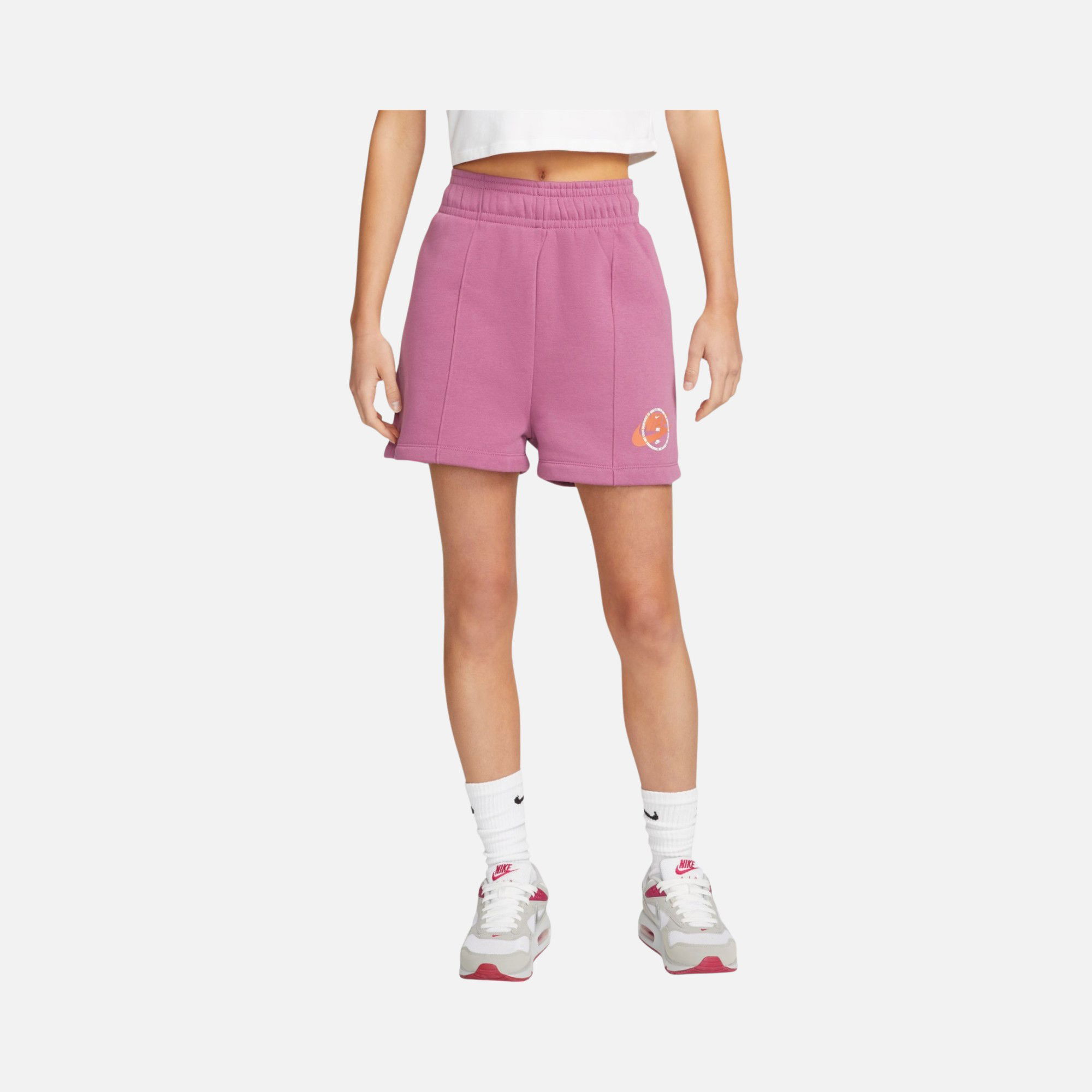 Nike Sportswear Graphic Fleece Trend Kadın Şort