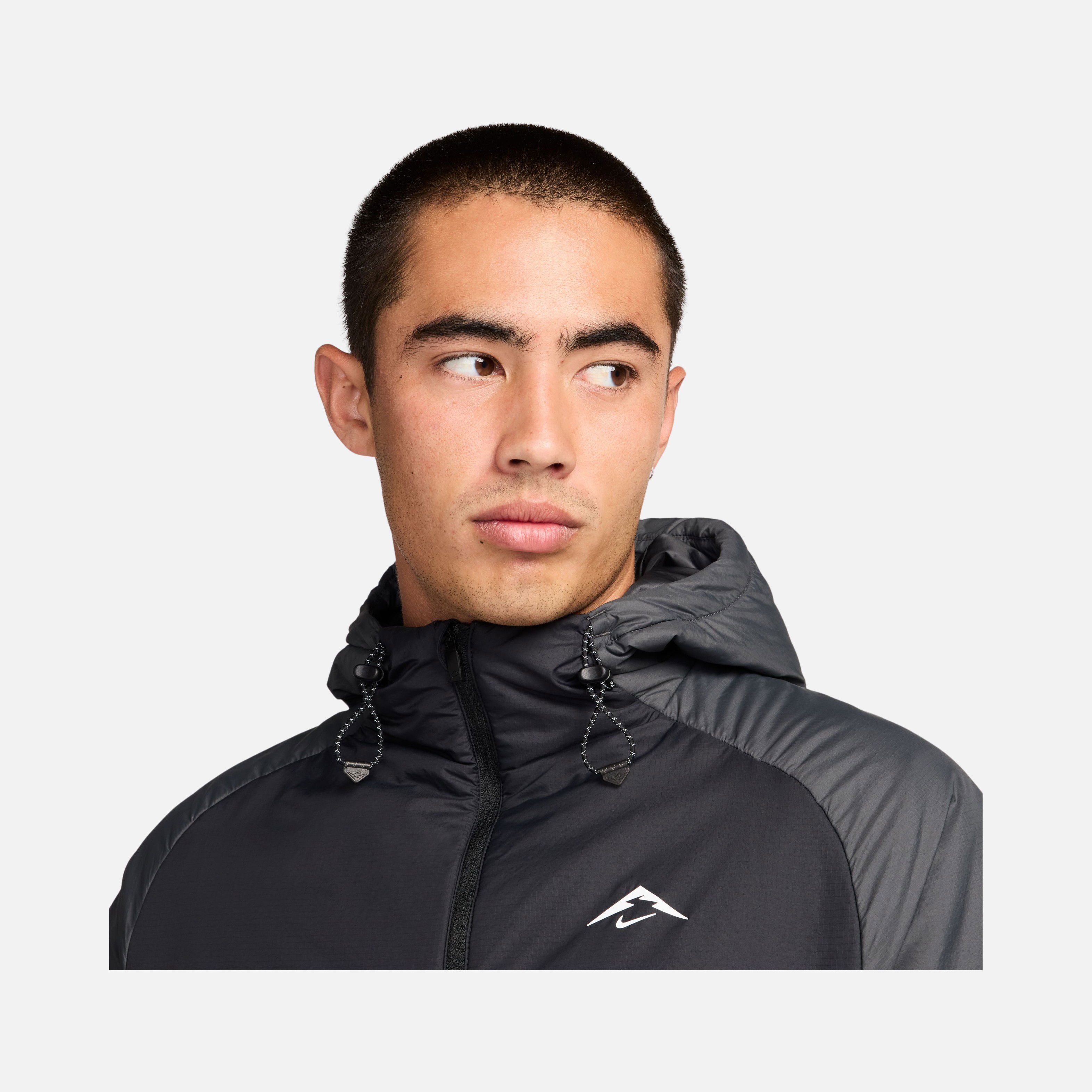 Nike Trail PrimaLoft® Thermoplume Therma-Fit Running Full-Zip Hoodie Erkek Ceket