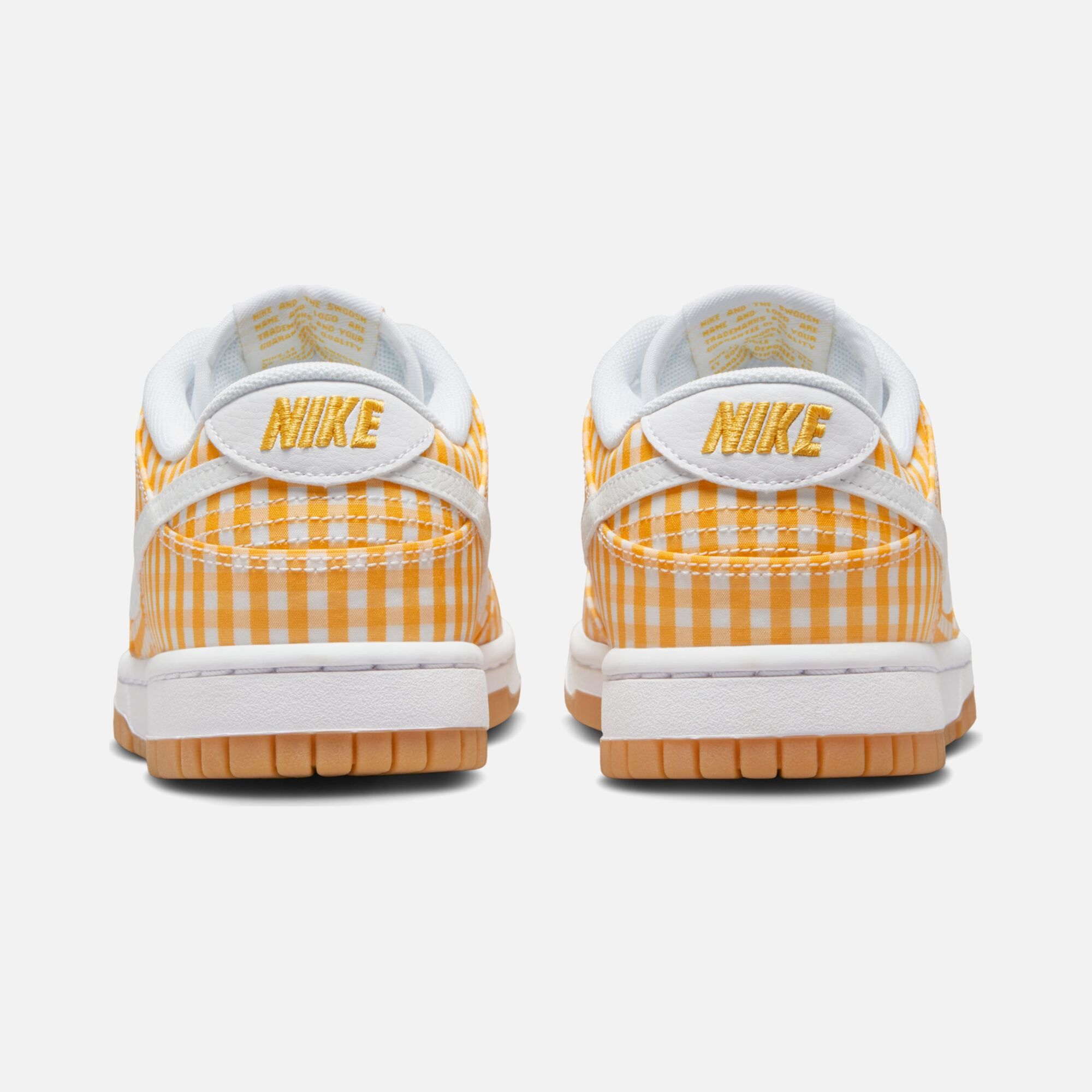 Nike Dunk Low Ewt ''Yellow Gingham'' Kadın Spor Ayakkabı
