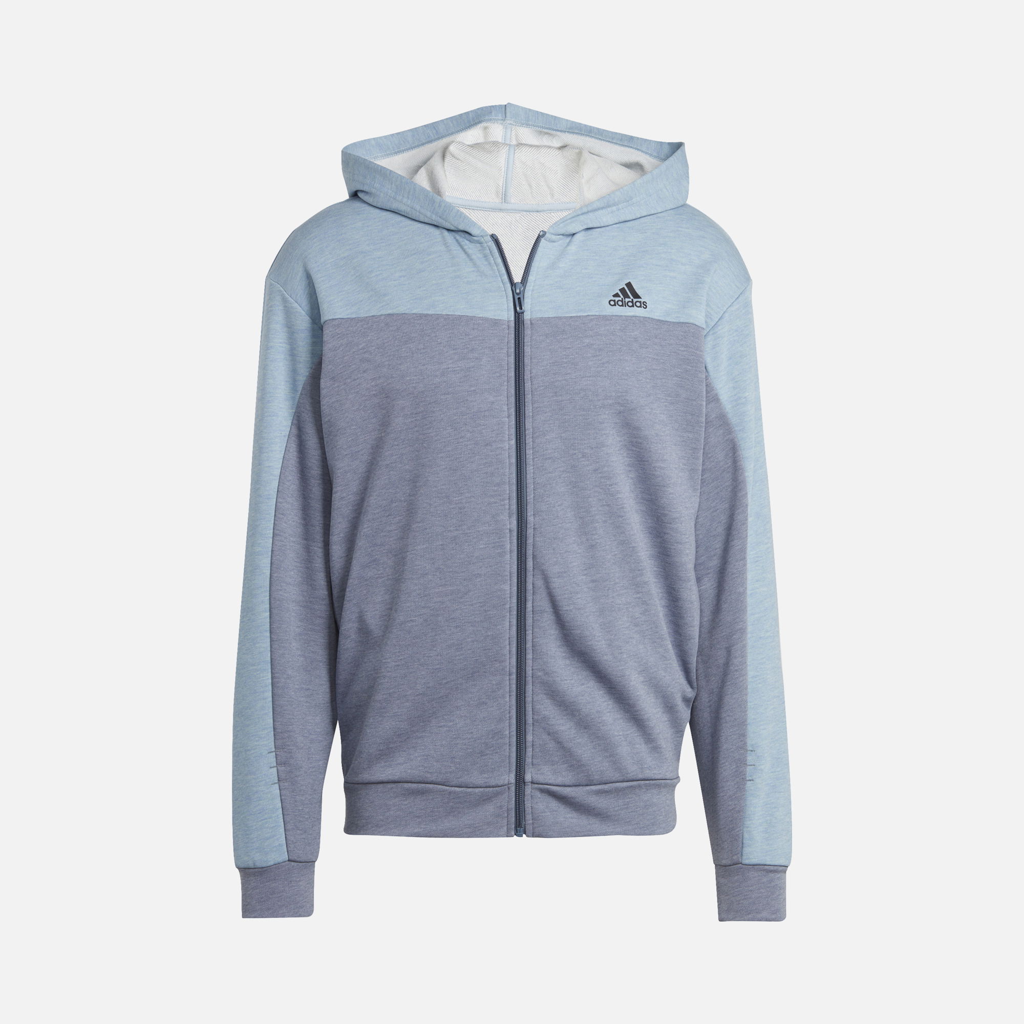 adidas Sportswear Melange Full-Zip Hoodie Erkek Sweatshirt