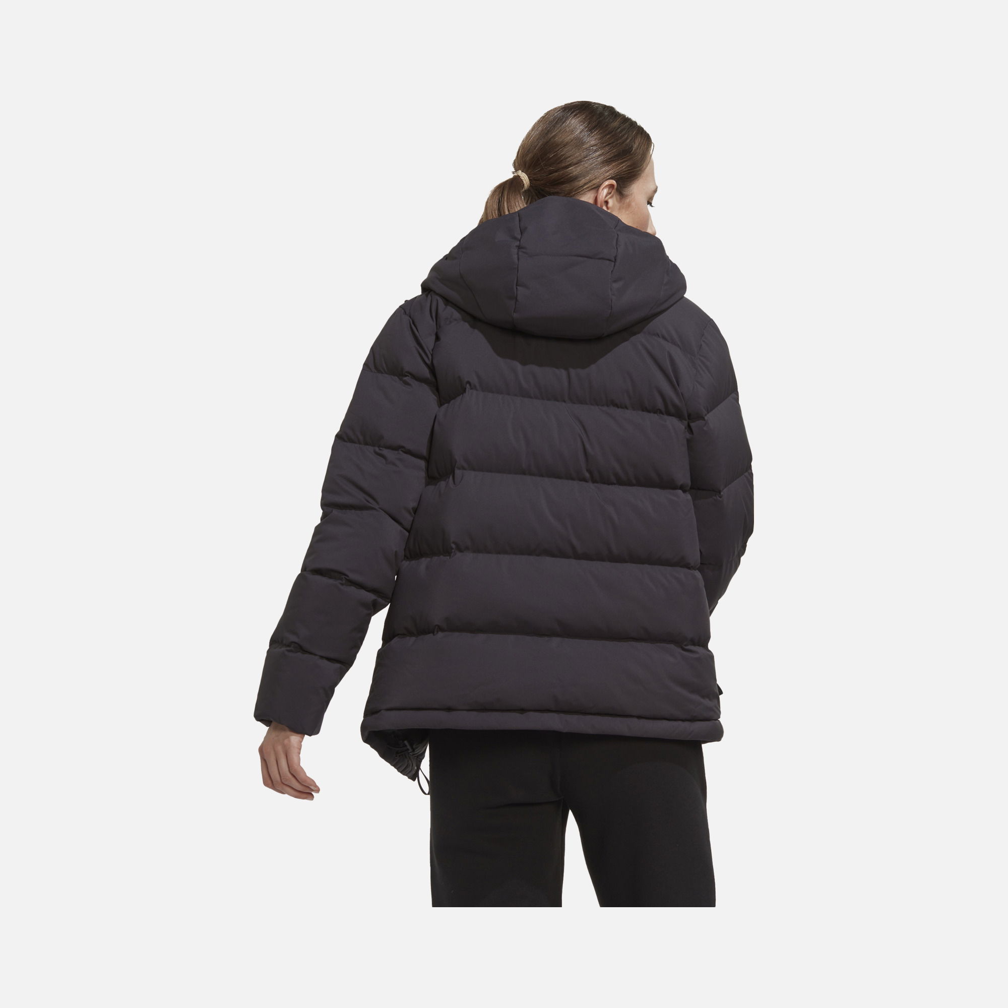 adidas Sportswear Helionic 600 Filled Bird Feathers Full-Zip Hoodie Kadın Mont