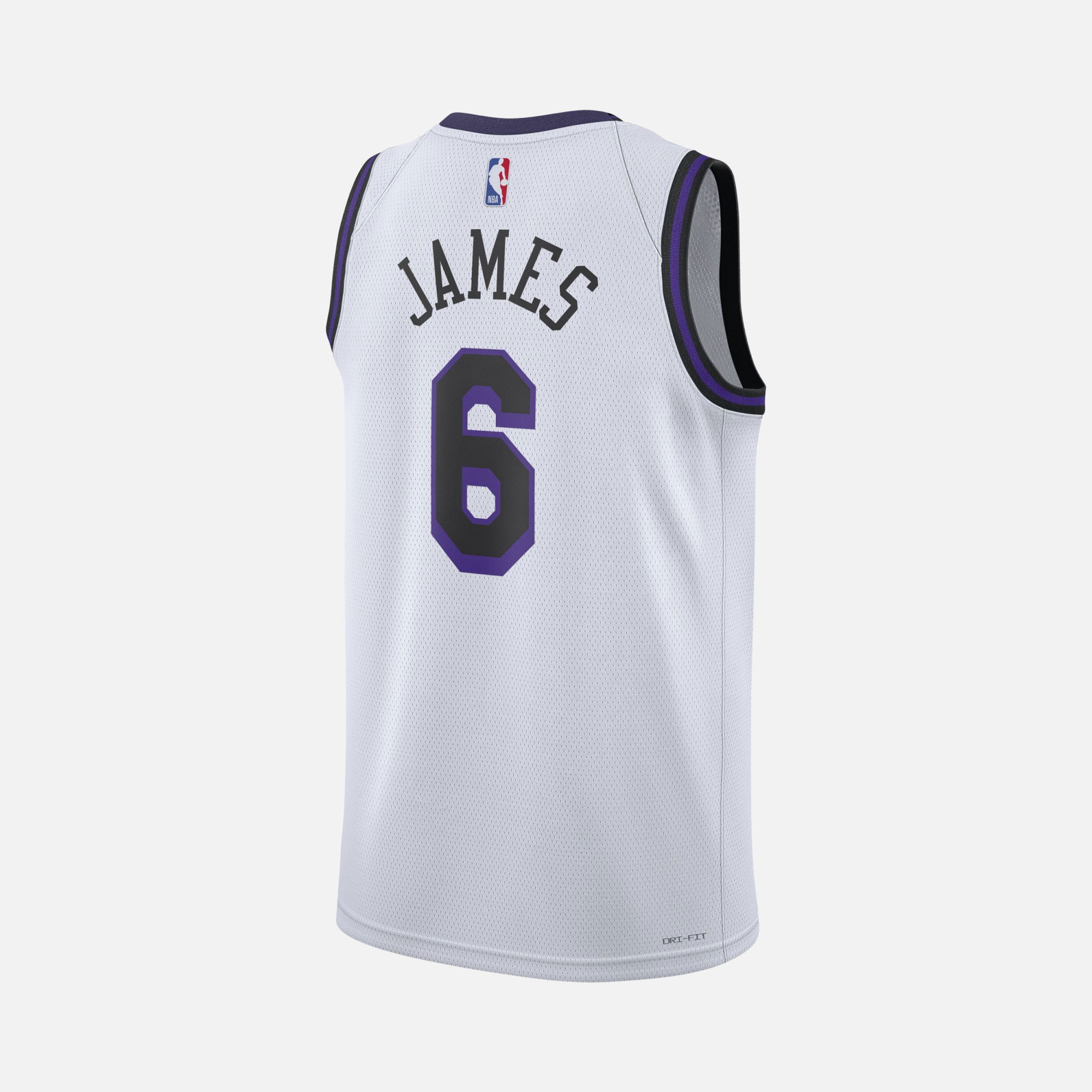 Nike LeBron James Los Angeles Lakers City Edition NBA Swingman Erkek Forma