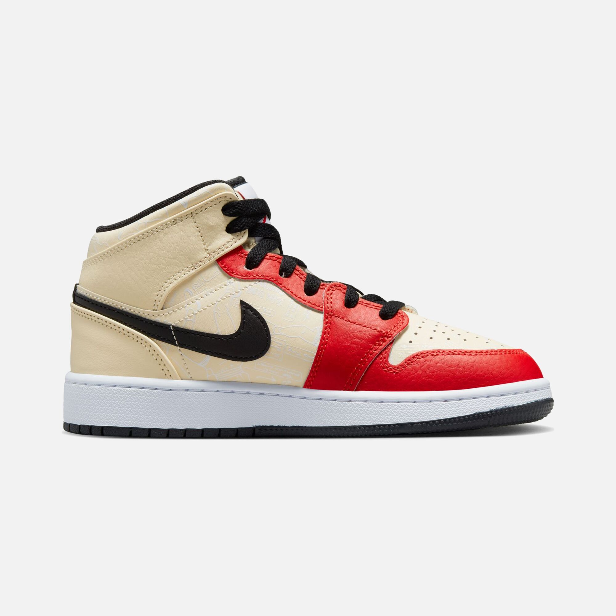 Nike Air Jordan 1 Mid SS (GS) Spor Ayakkabı