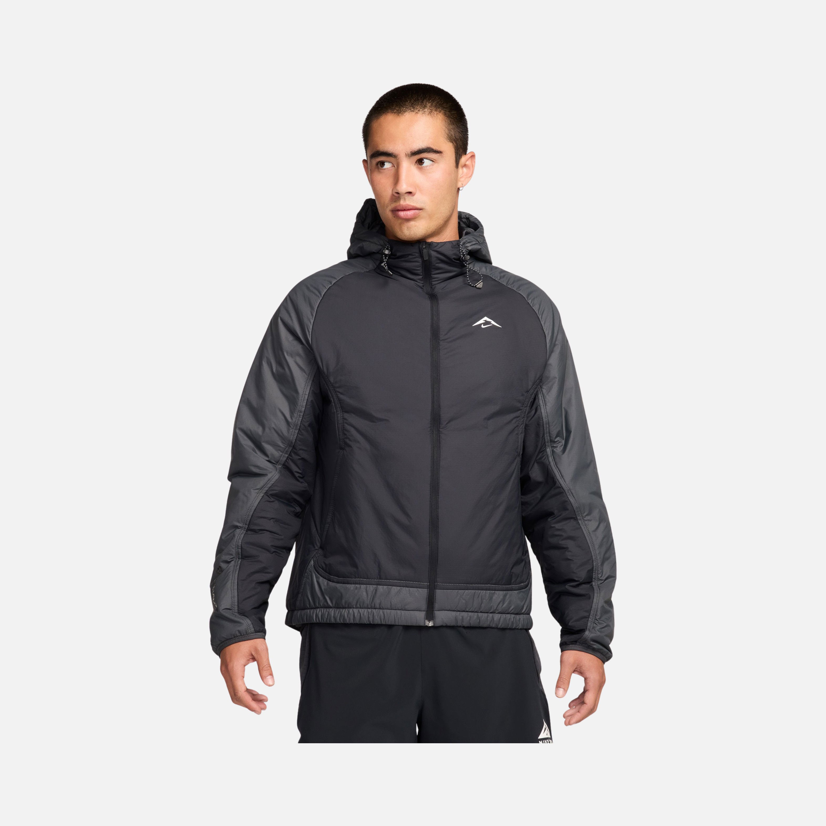 Nike Trail PrimaLoft® Thermoplume Therma-Fit Running Full-Zip Hoodie Erkek Ceket