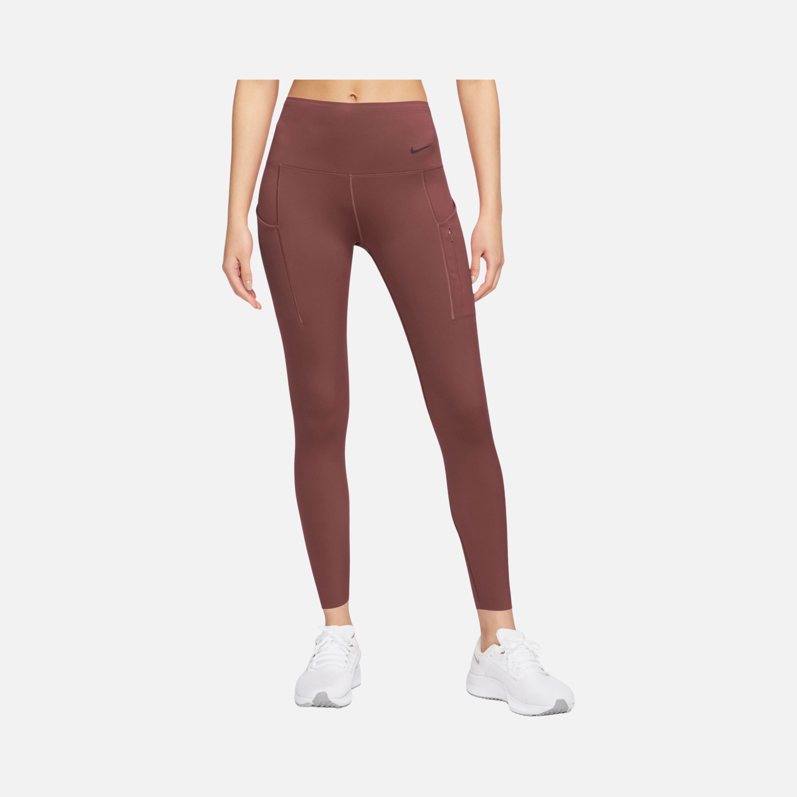 Nike Go Therma-Fit High-Waisted 7/8 With Pockets Training Kadın Tayt
