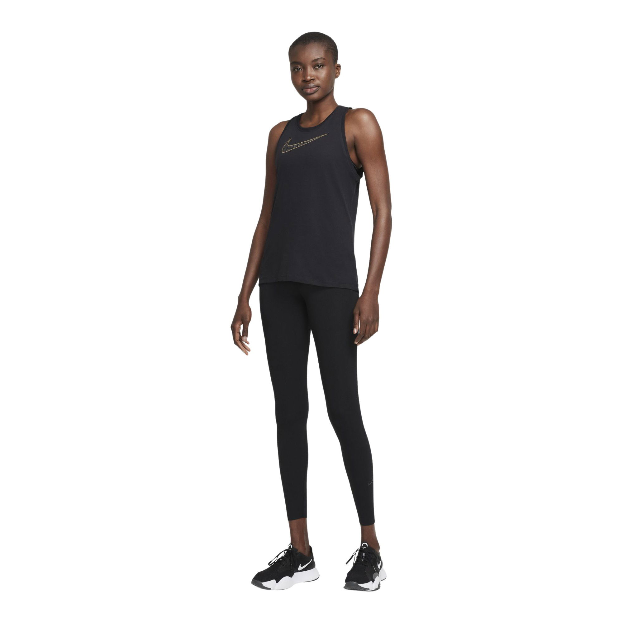 Nike Dri-Fit Leopard Graphic Training Kadın Atlet