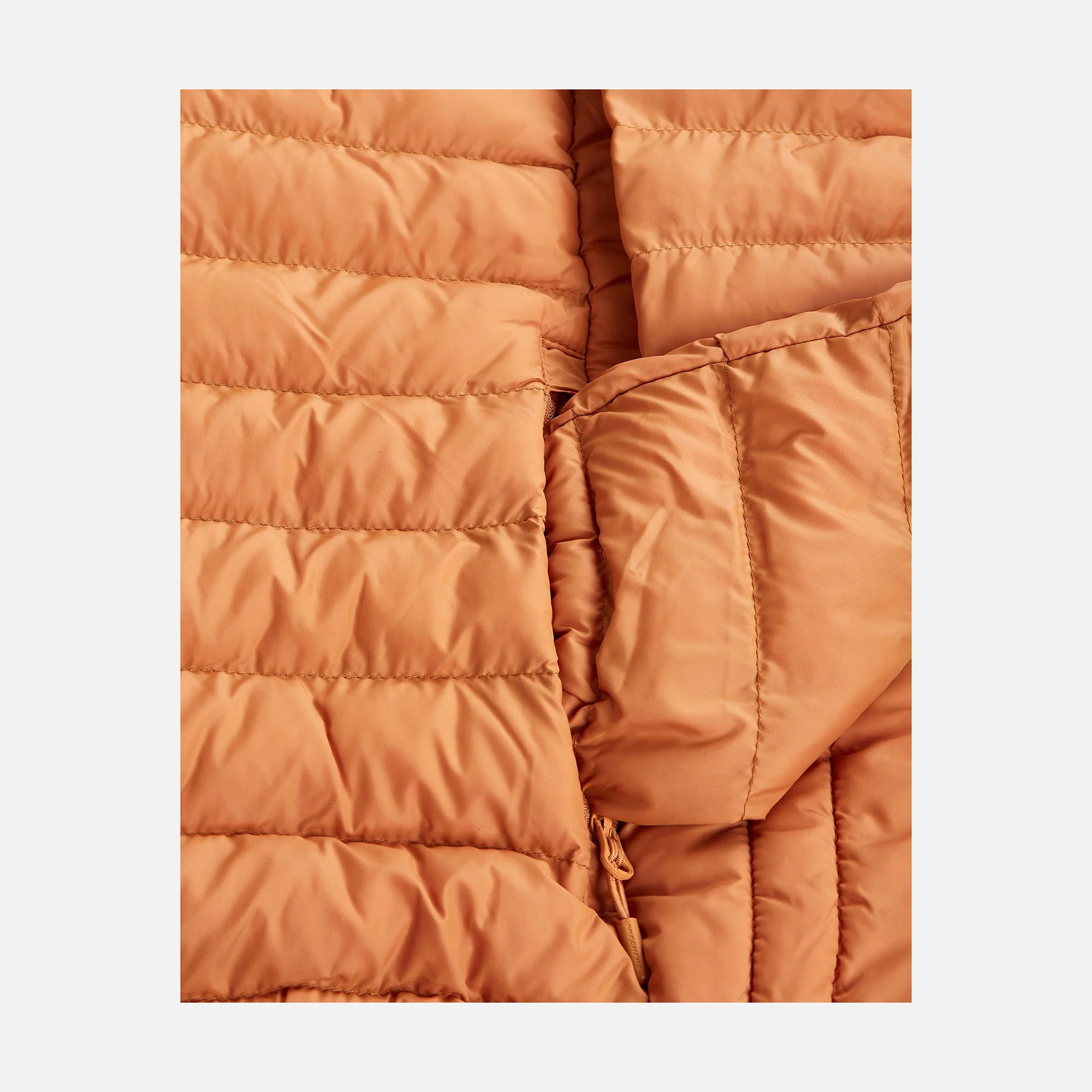 Skechers Essential Padded Lightweight Full-Zip Hoodie Erkek Mont