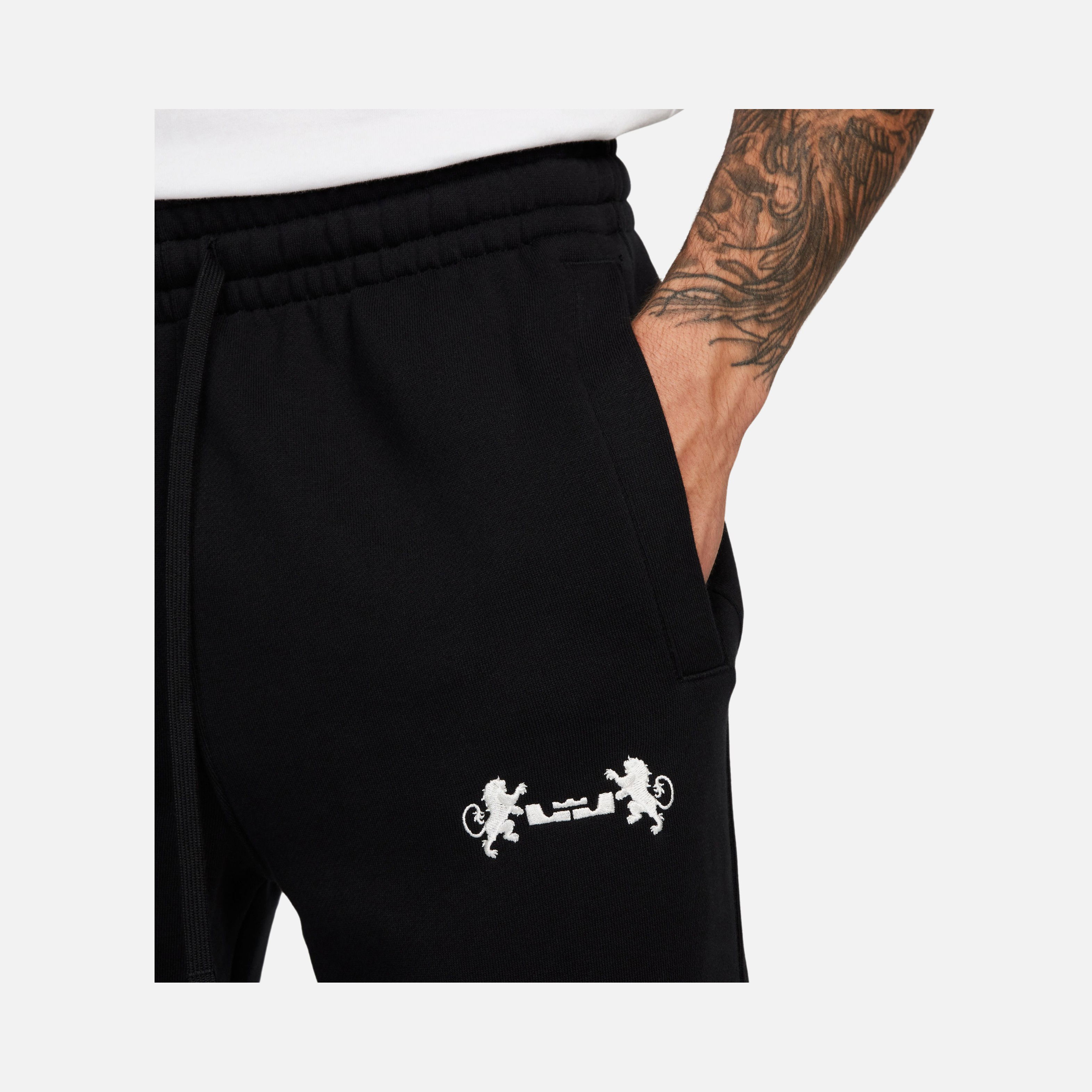 Nike LeBron James Open Hem Brush Fleece Erkek Eşofman Altı