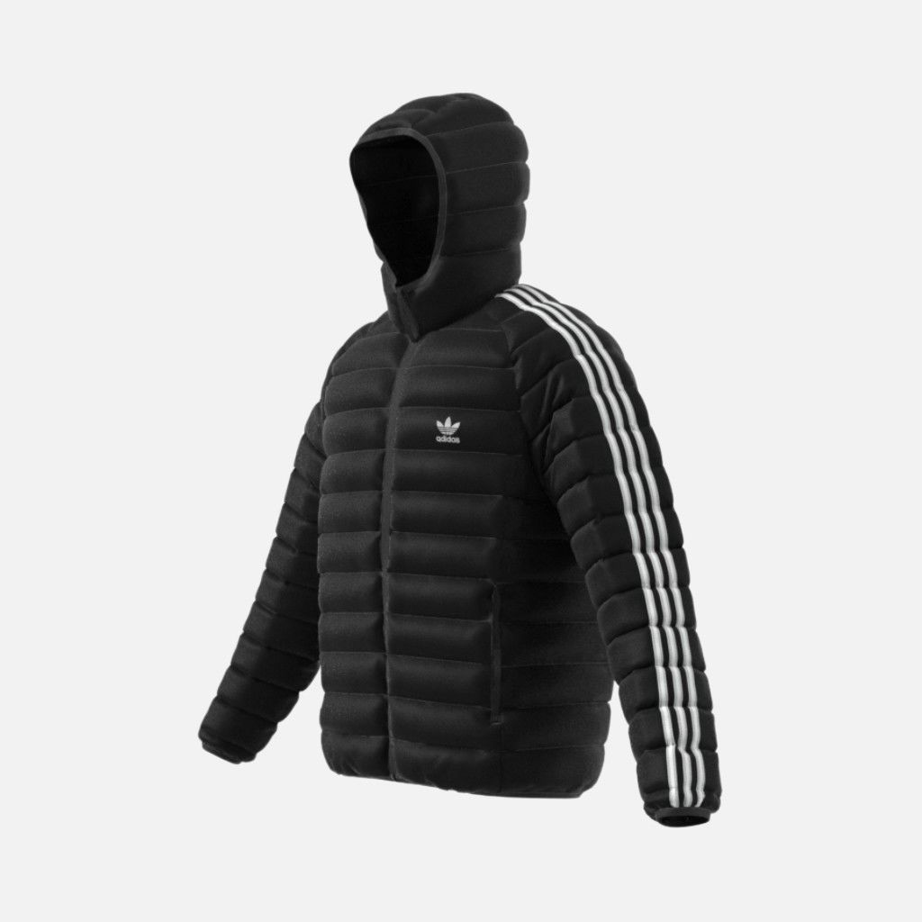 adidas Sportswear Padded 3-Stripes Full-Zip Hoodie Erkek Mont