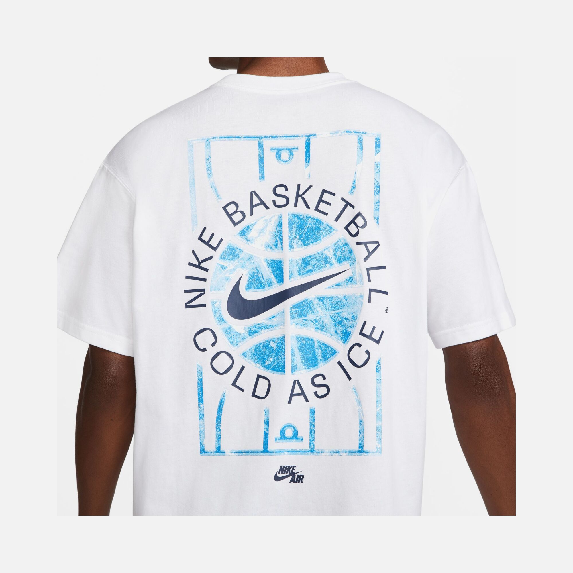 Nike Sportswear Cold As Ice Swoosh Logo Short-Sleeve Erkek Tişört