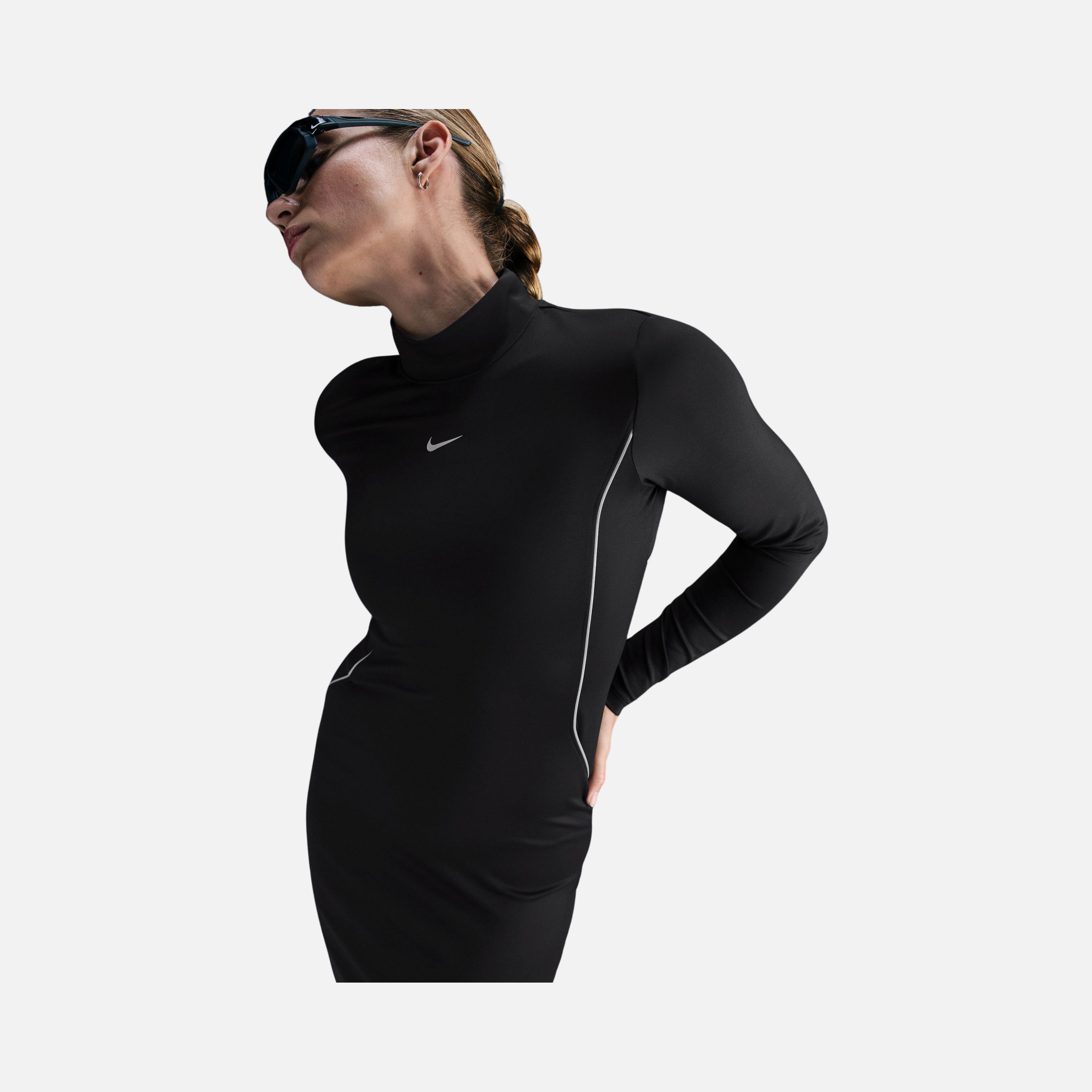 Nike Sportswear Gel Fitted Long Sleeve Kadın Elbise