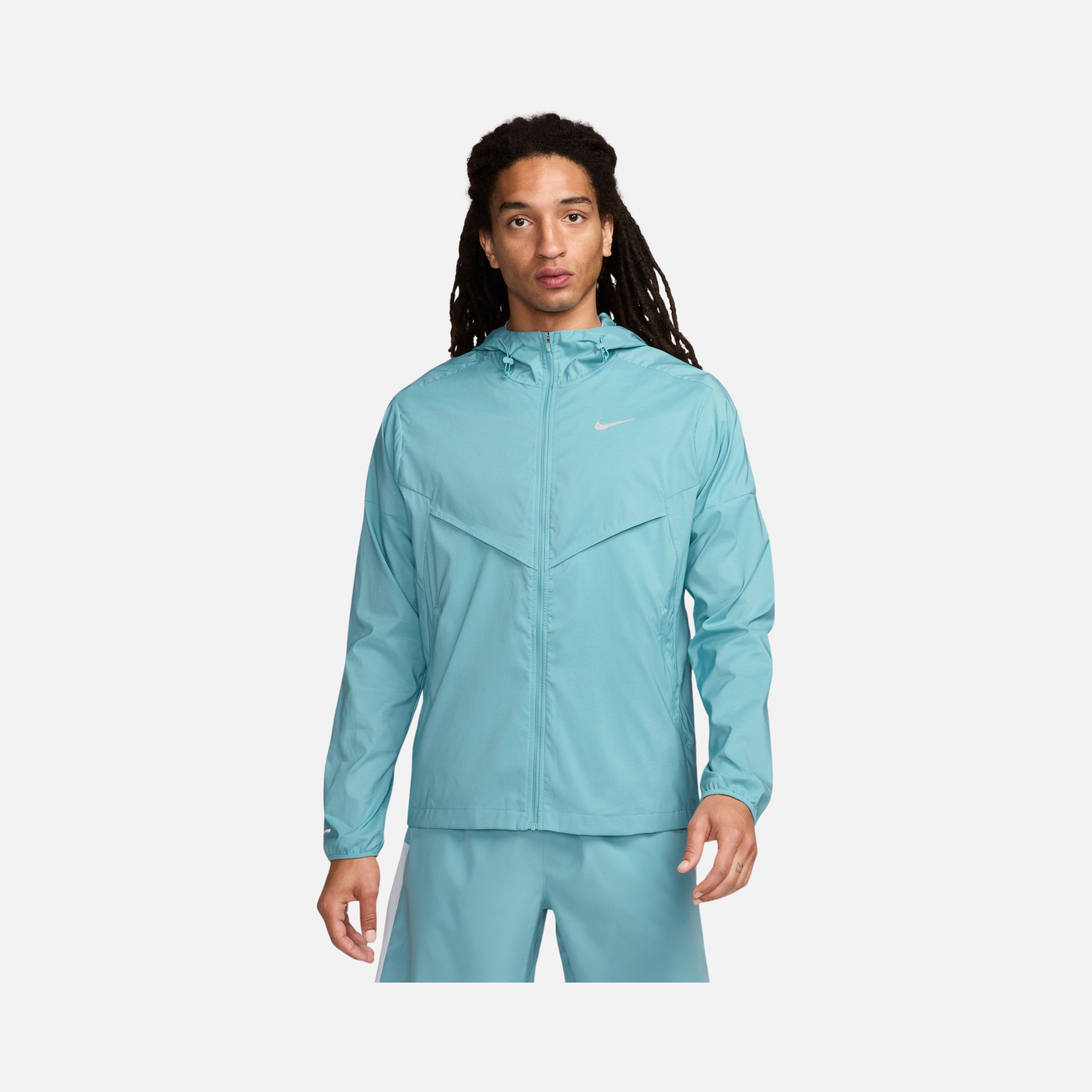 Nike Impossibly Light Windrunner Repel Lined Recoverable Running Full-Zip Hoodie Erkek Ceket