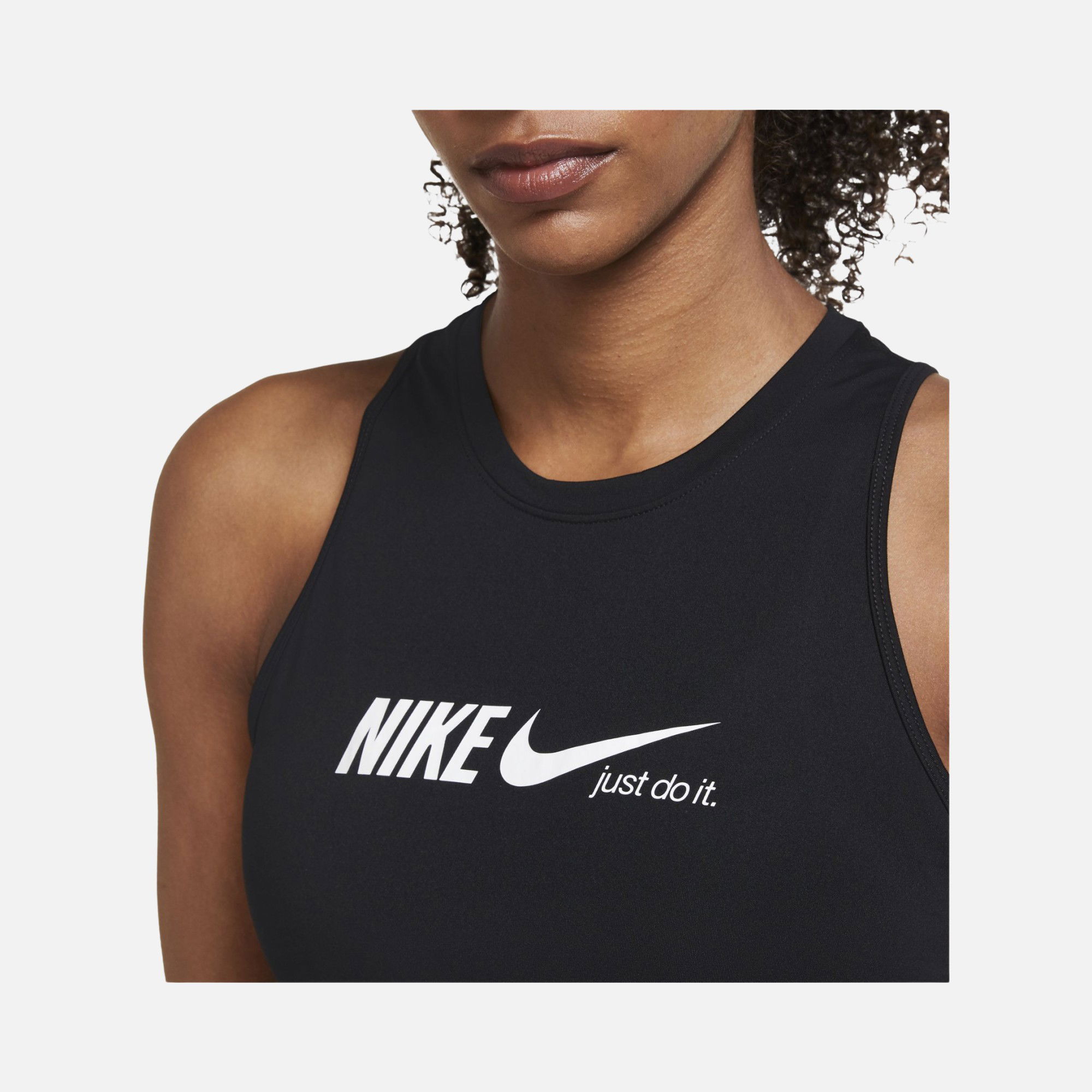 Nike Dri-Fit One Graphix Standart Training Kadın Atlet
