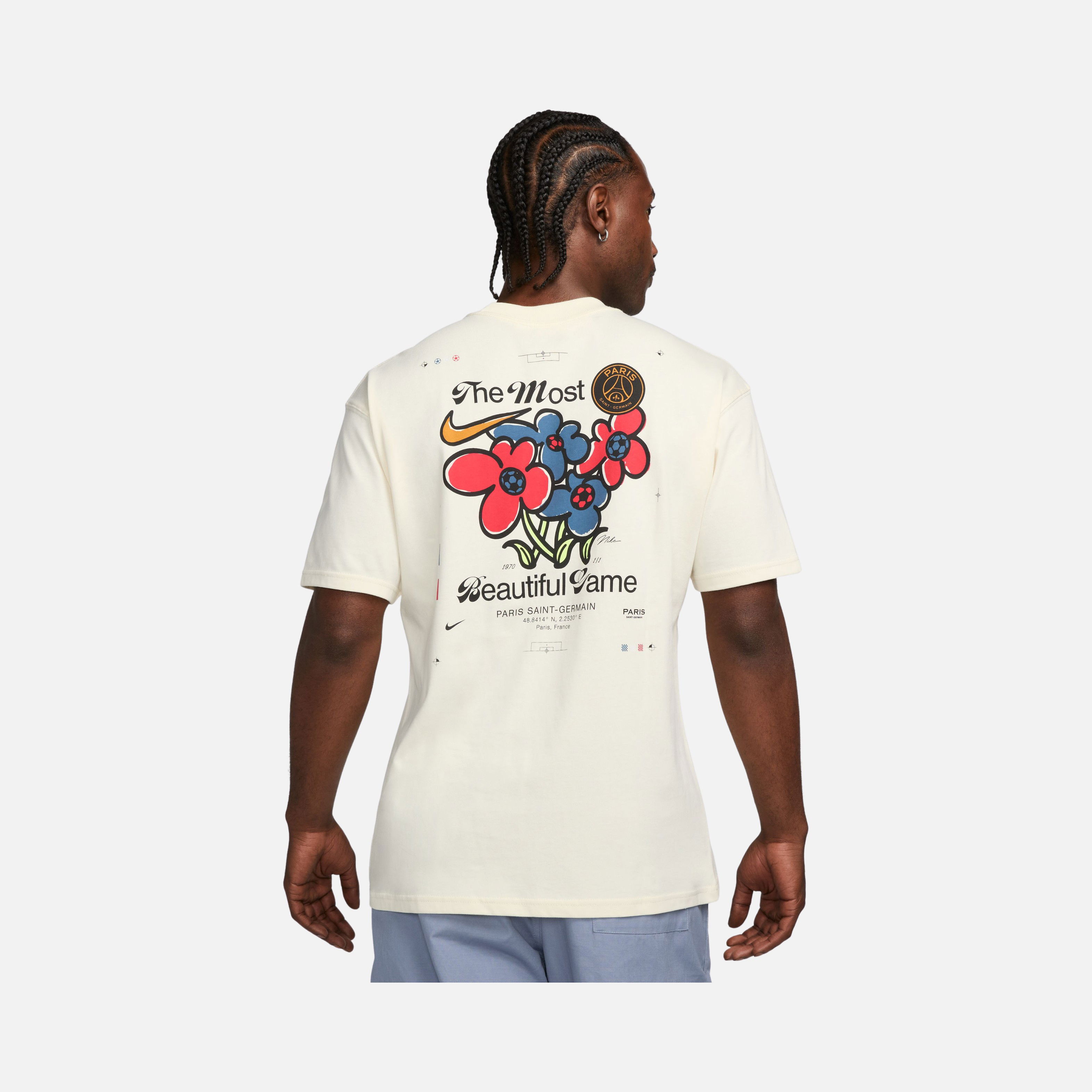 Nike Paris Saint-Germain Max90 Football Short-Sleeve Erkek Tişört