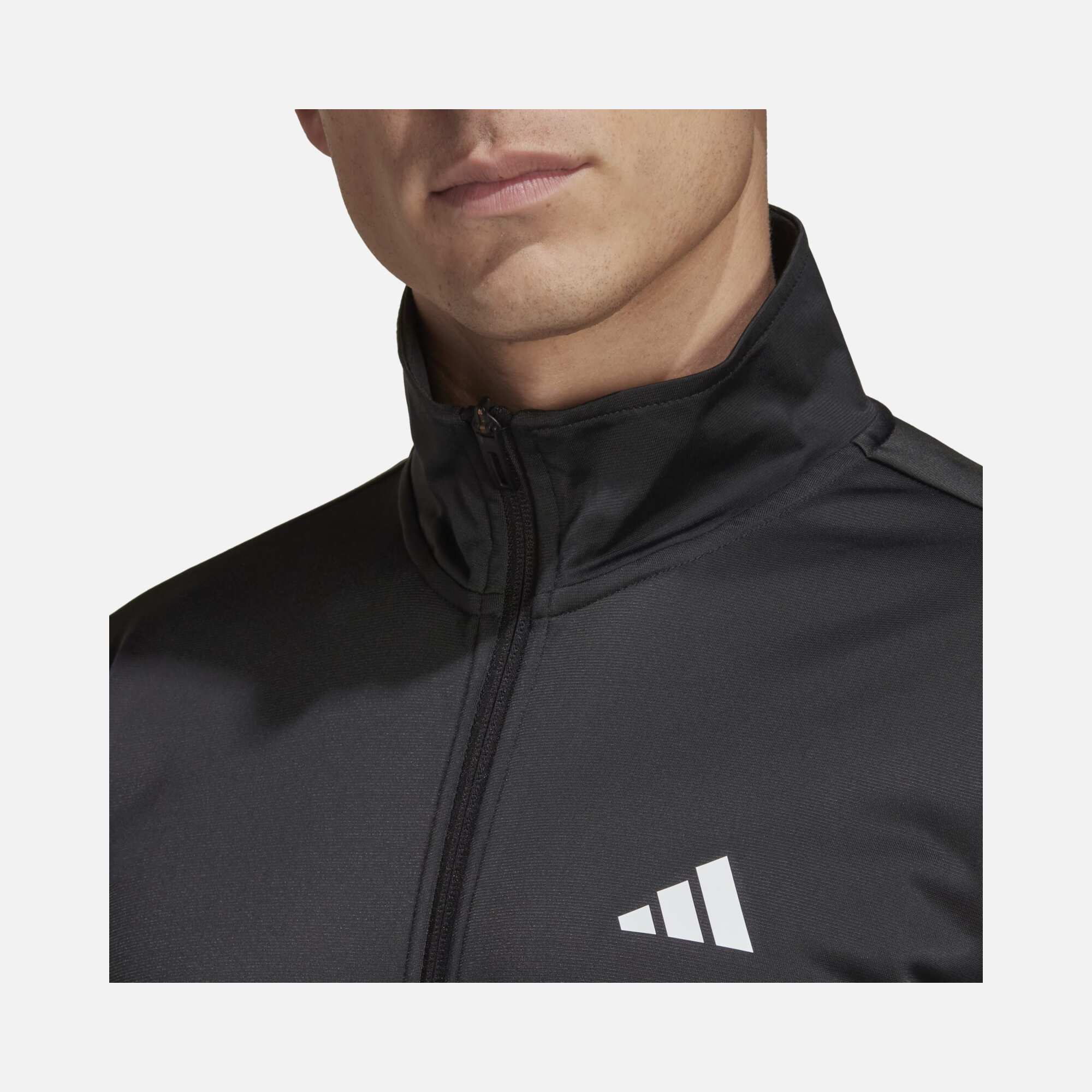 adidas 3-Stripes Knit Tennis Full-Zip Erkek Ceket