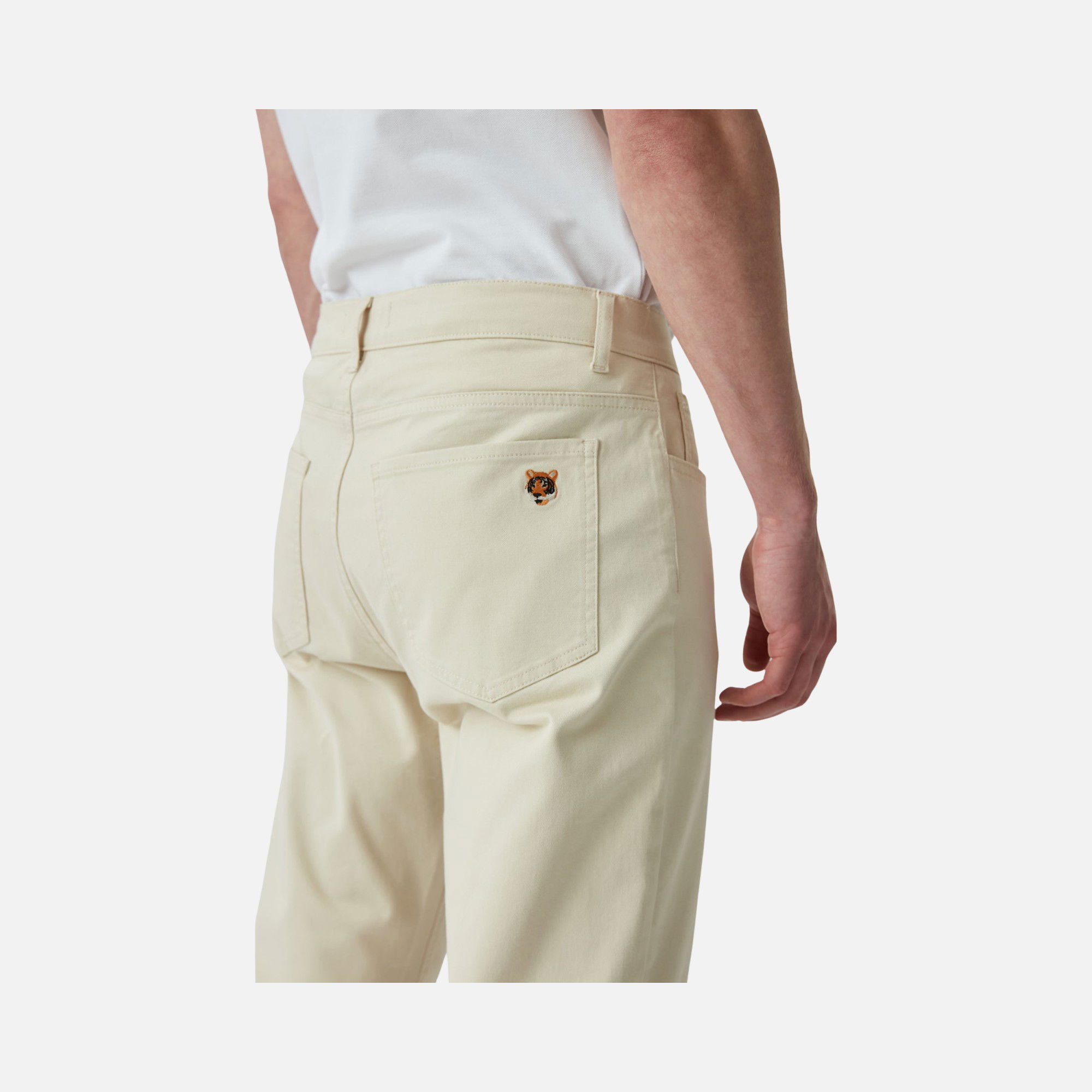 WWF Sportswear Kaplan Chino Embroidered Regular-Fit Erkek Pantolon