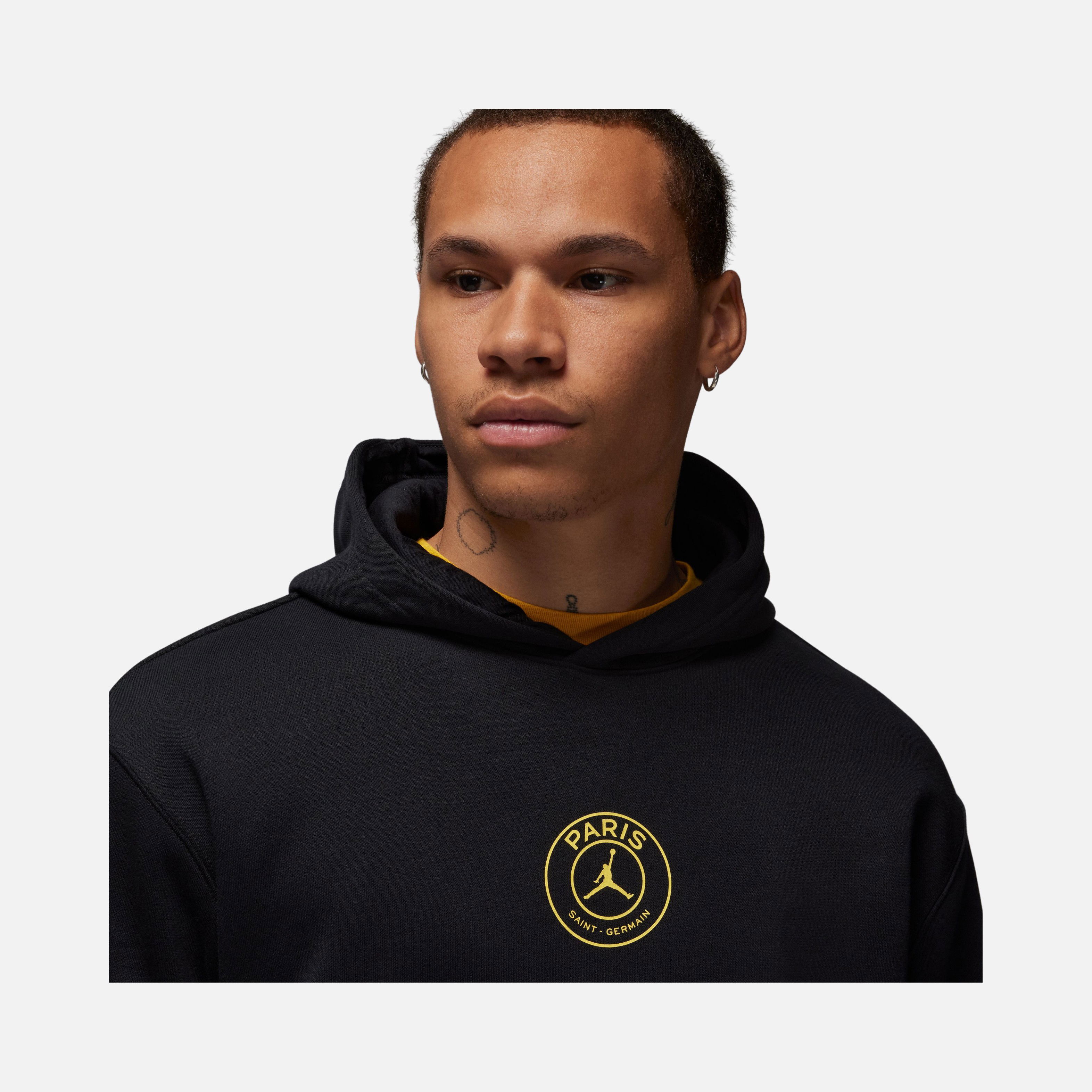 Nike Paris Saint-Germain Wordmark Heritage Fleece Pullover Hoodie Erkek Sweatshirt