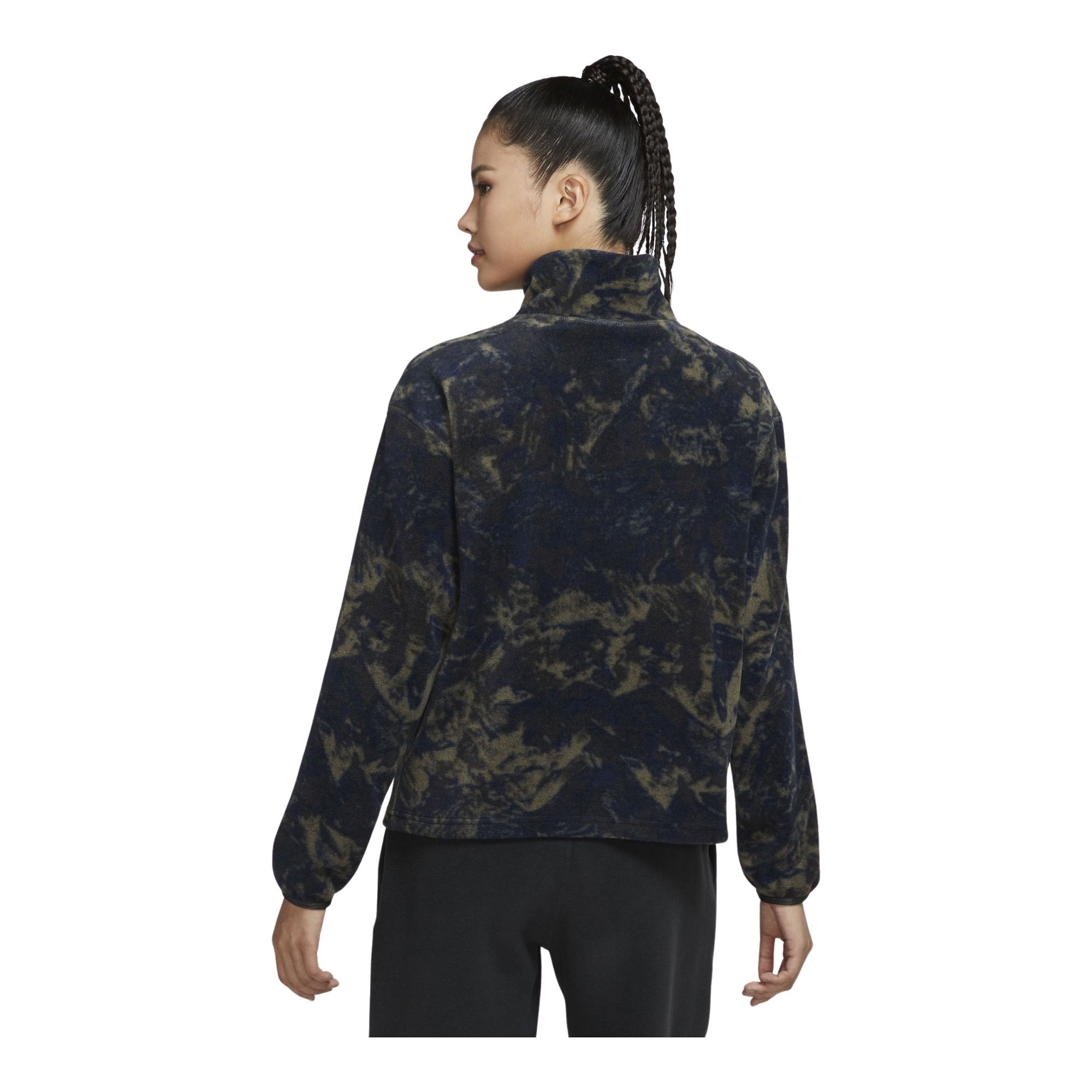 Nike ACG Therma-Fit "Wolf Tree" All Over Print Half-Zip Kadın Sweatshirt