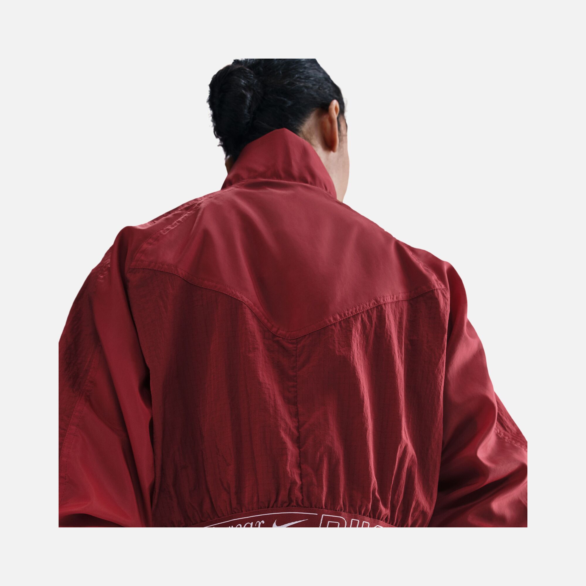 Nike Sportswear Woven Street Gels Cropped Full-Zip Kadın Ceket