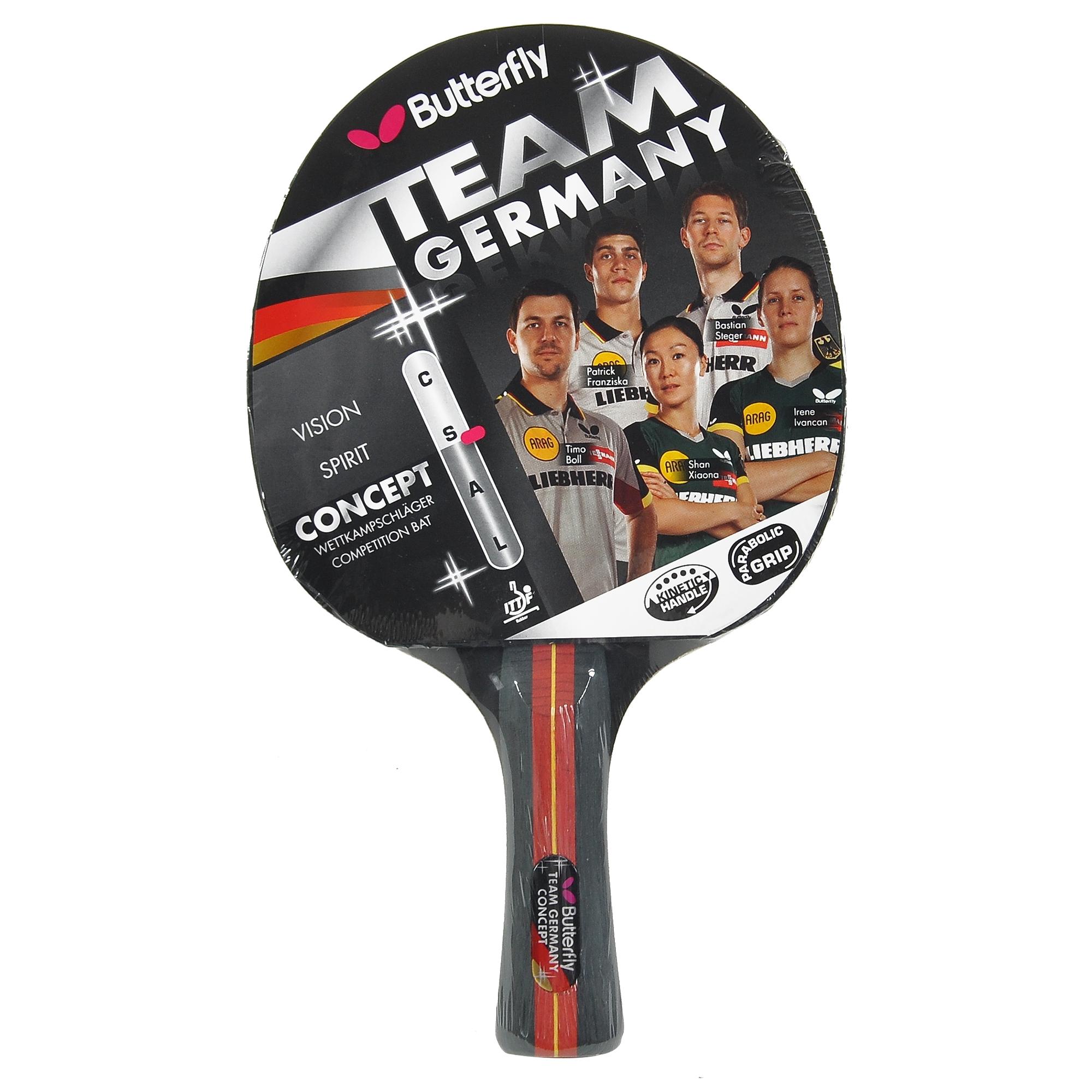 Butterfly 85090 Team Germany Concept Masa Tenisi Raketi