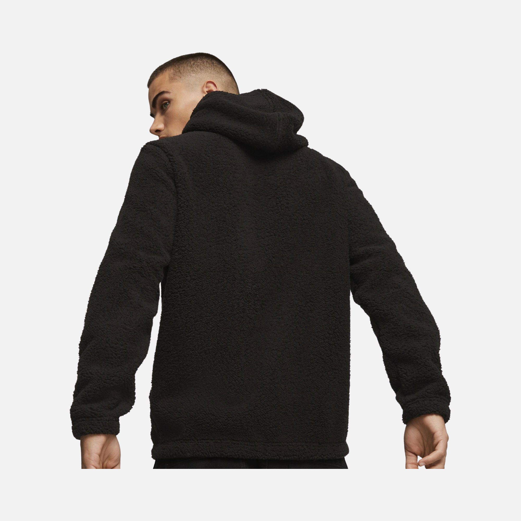 Puma Essentials Elevated Sherpa Hoodie Erkek Sweatshirt