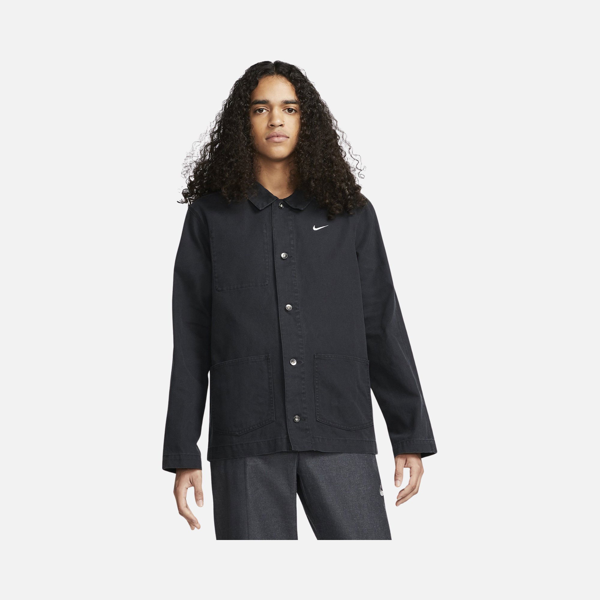 Nike Sportswear Life Unlined Chore Coat Full-Button Erkek Ceket